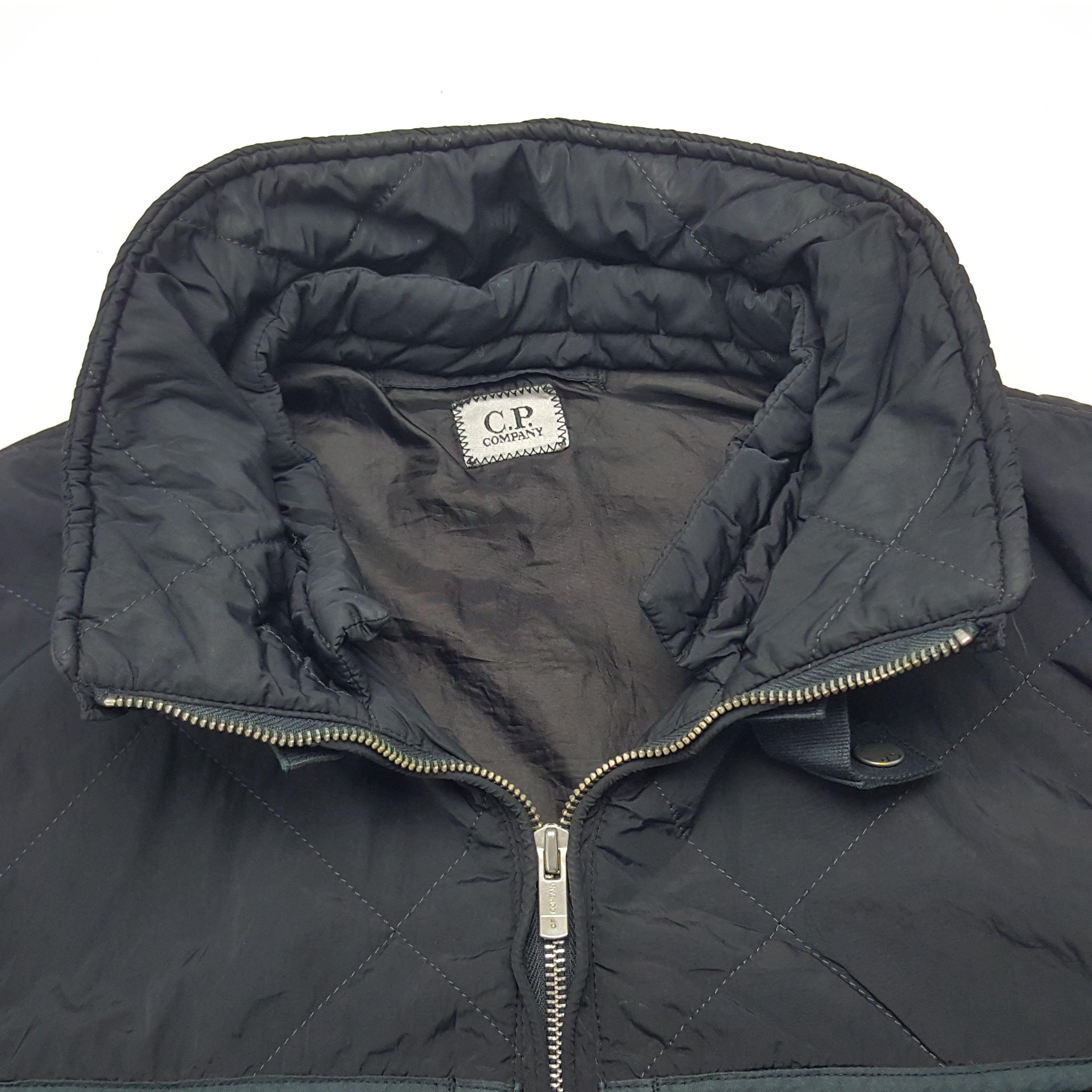 C.P. Company × Vintage Vintage C.P. Company Zipper Bikers Style Jacket Size US M / EU 48-50 / 2 - 3 Thumbnail