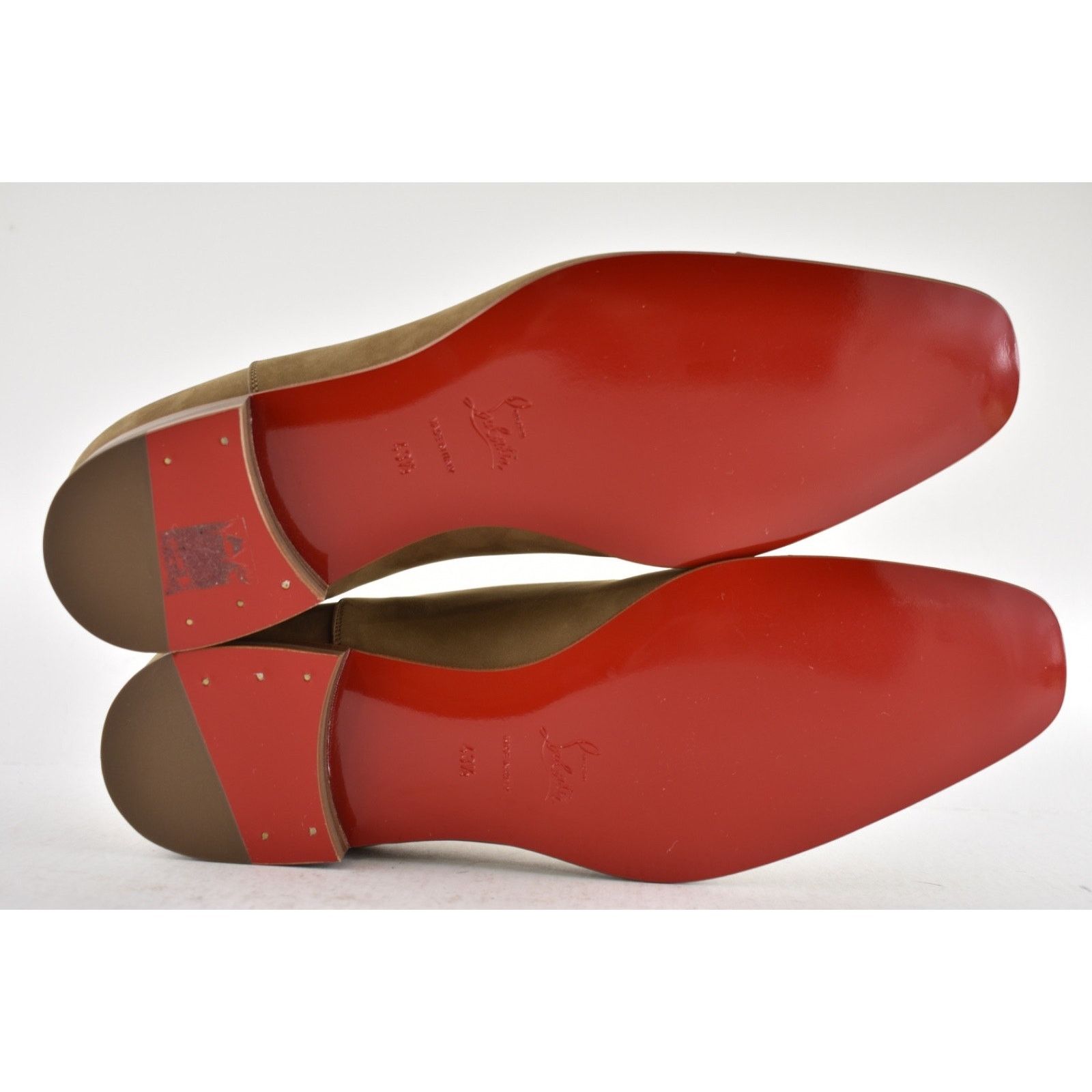 Christian Louboutin Christian Louboutin Beige Oxford Dress Loafer 43.5 10.5 Size US 10 / EU 43 - 12 Thumbnail