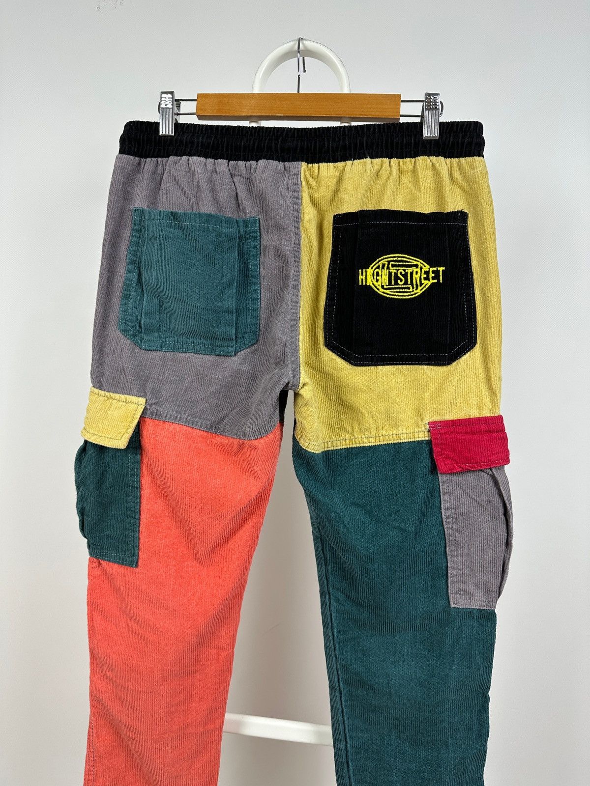 Japanese Brand Stussy x Coursemys Corduroy Patchwork Cargo Pants Size US 30 / EU 46 - 12 Thumbnail