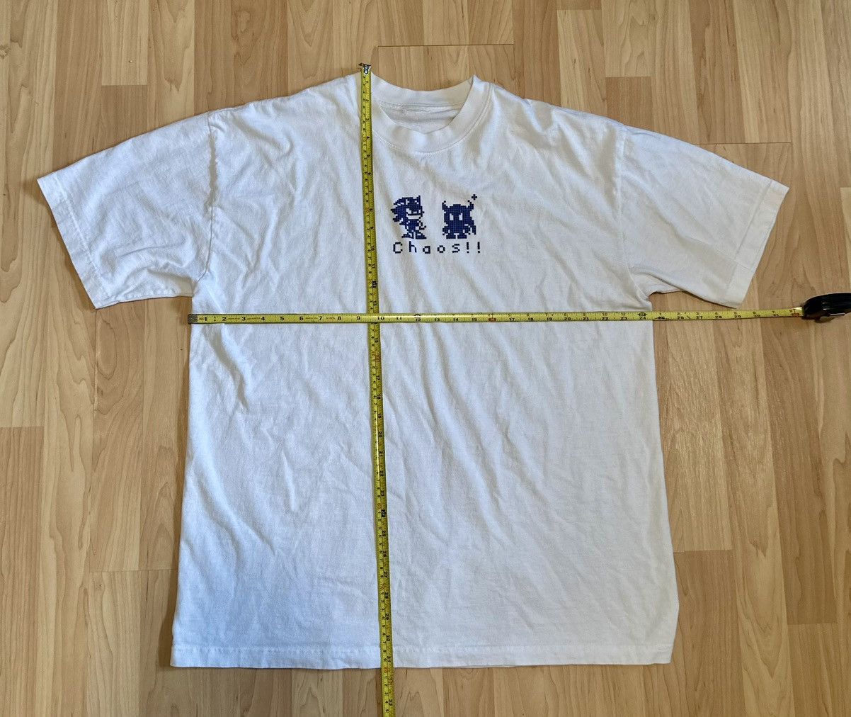 Stray Rats Stray Rats Sonic Collection 3 White CHAOS! Shirt Size US XL / EU 56 / 4 - 2 Thumbnail