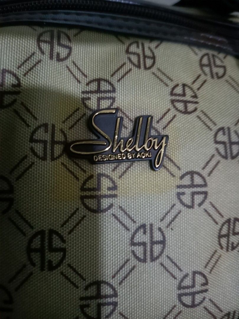 Japanese Brand Vintage Aoki Luggage Shelly Monogram Duffle Size ONE SIZE - 3 Thumbnail