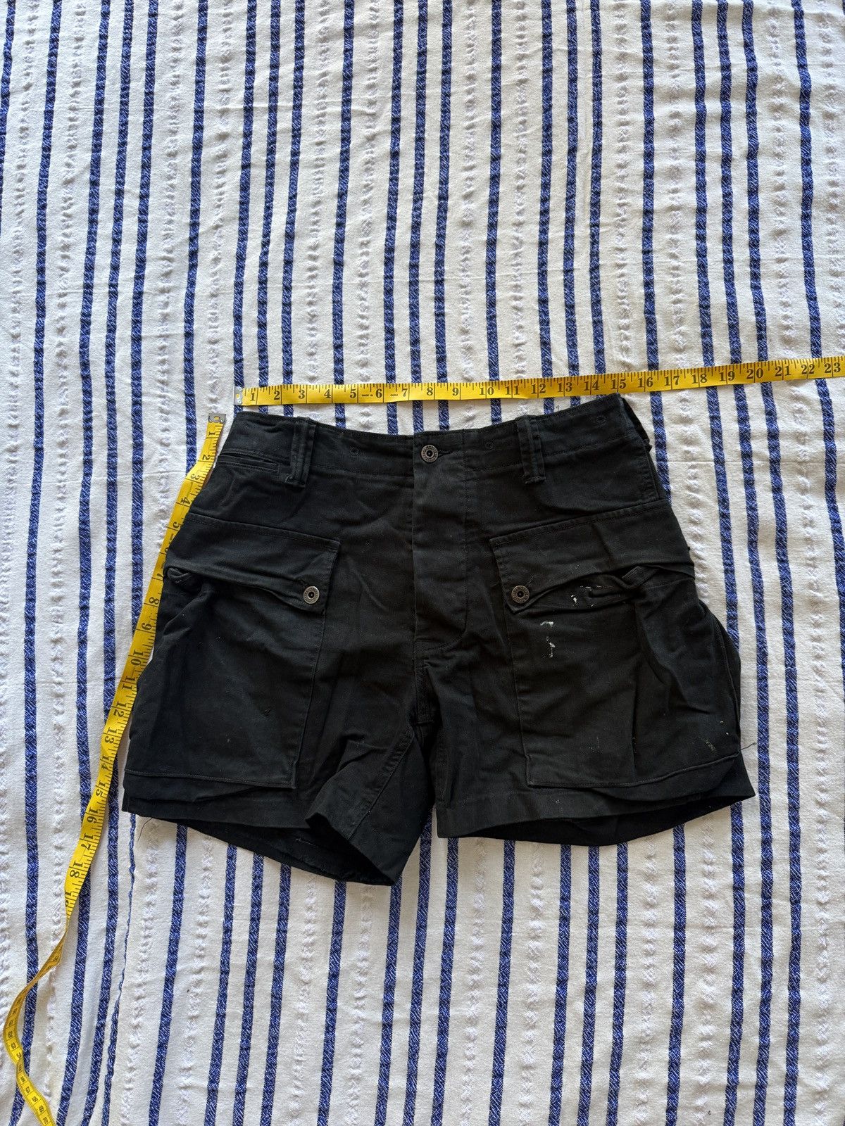 Polo Ralph Lauren Distressed Cargo Short Shorts