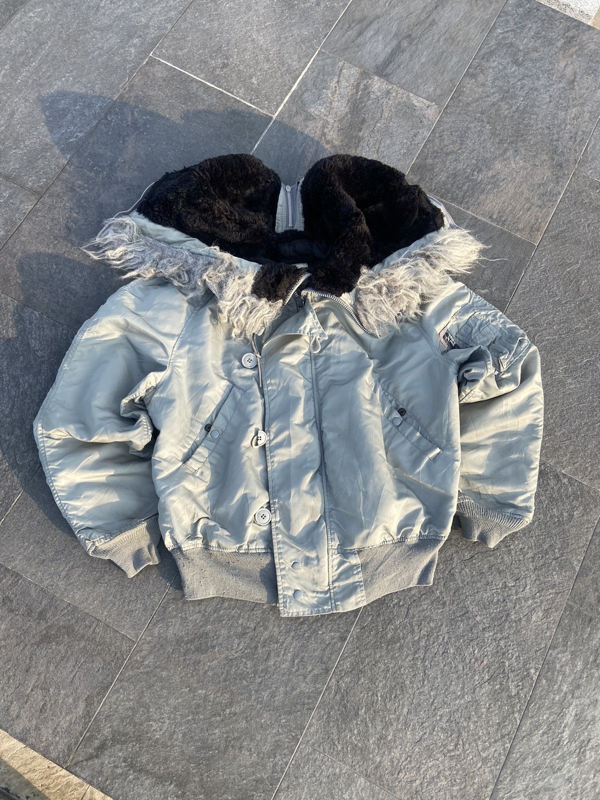 Alpha Industries Vintage Alpha Industries BOMBER flight jacket N-2B Size US M / EU 48-50 / 2 - 1 Thumbnail