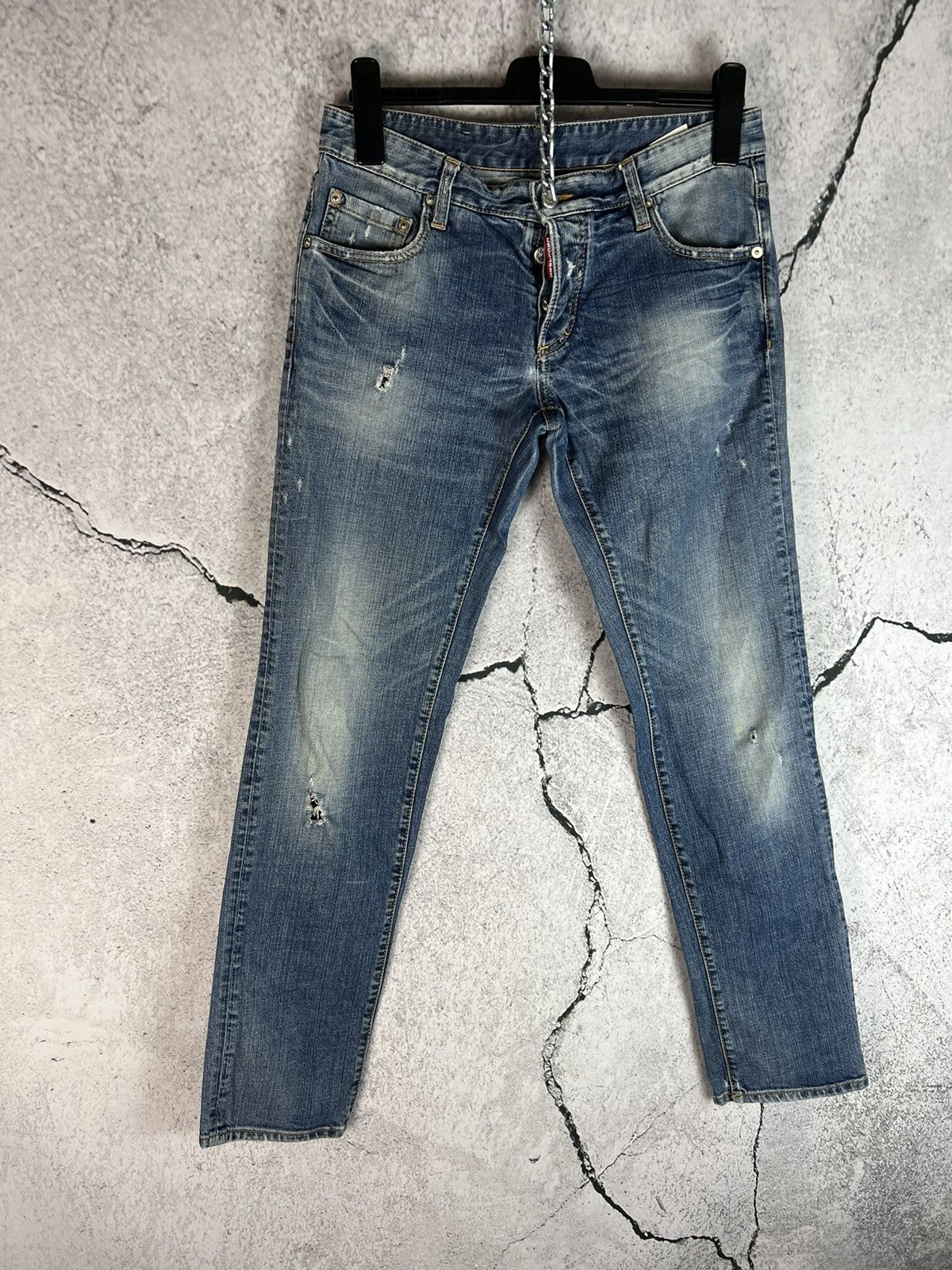 Dsquared2 Dsquared2 Y2K Denim Jeans Size US 32 / EU 48 - 1 Thumbnail