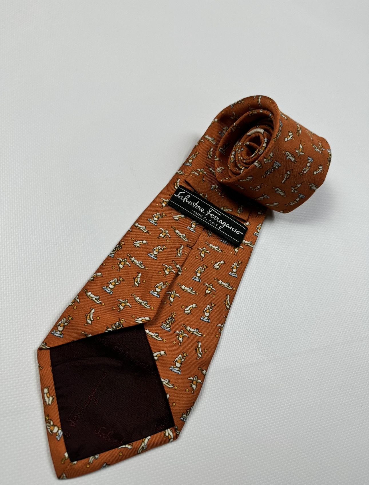 Salvatore Ferragamo Selvatore Ferragamo Tie Size ONE SIZE - 9 Thumbnail