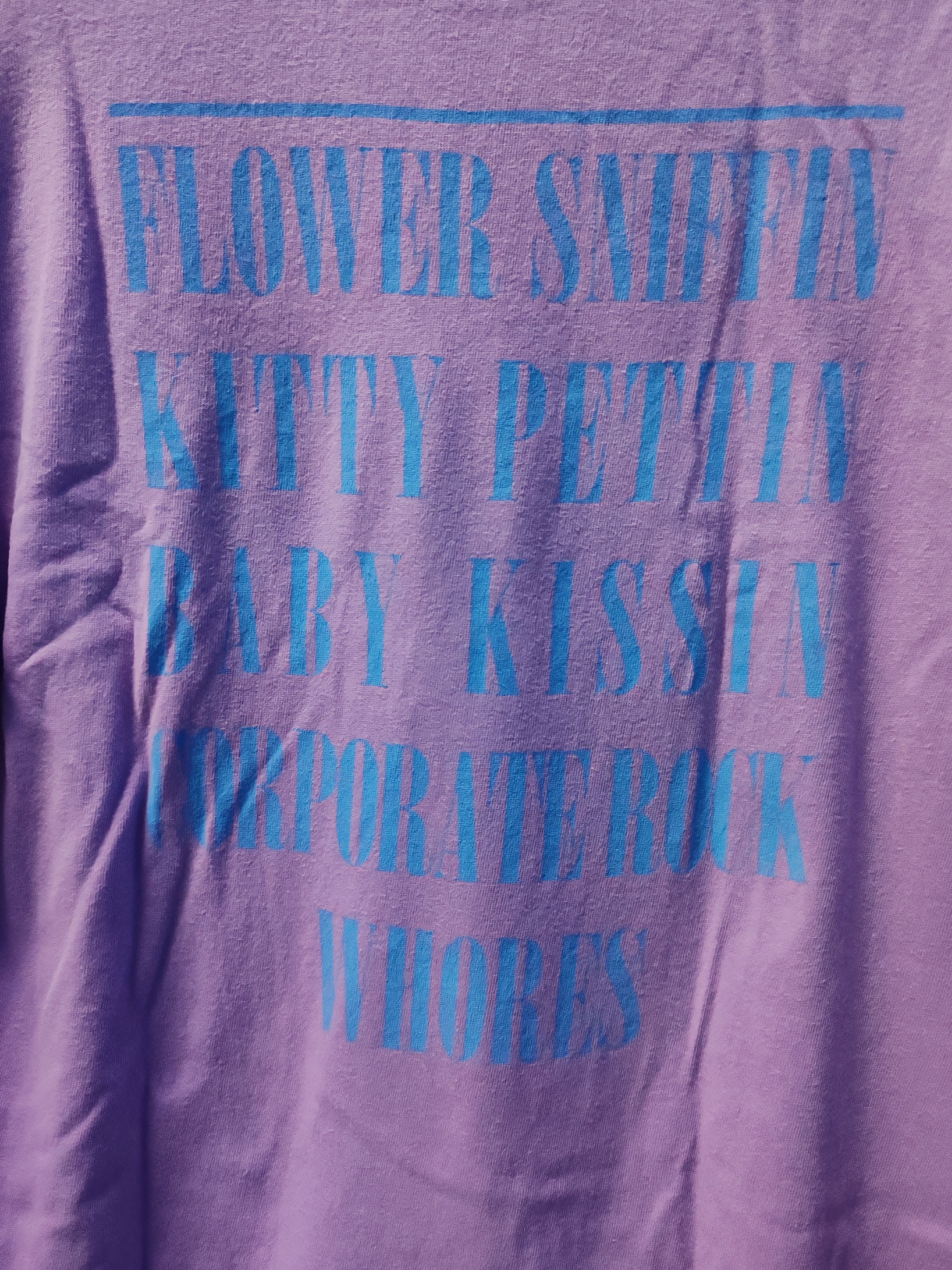 Nirvana Kurt Cobain Smile Long Sleeve Purple Grunge