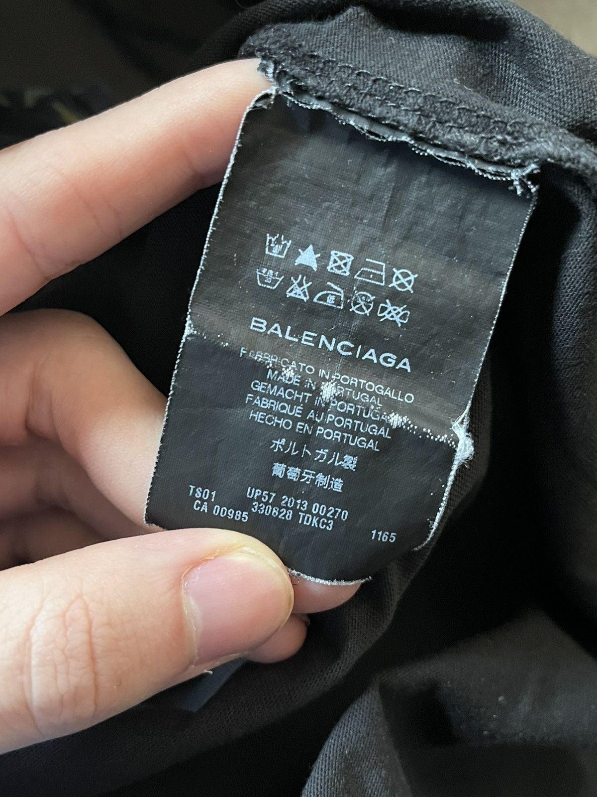 Balenciaga Balenciaga F/W 13 Join a weird trip T-shirt black Size US M / EU 48-50 / 2 - 10 Thumbnail