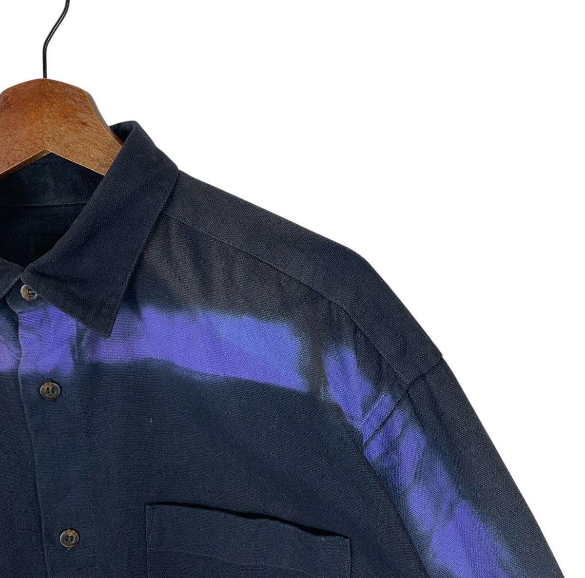 Issey Miyake VINTAGE IM MIYAKE DESIGN STUDIO HAMILTON COTTON DENIM SHIRTS Size US L / EU 52-54 / 3 - 5 Thumbnail