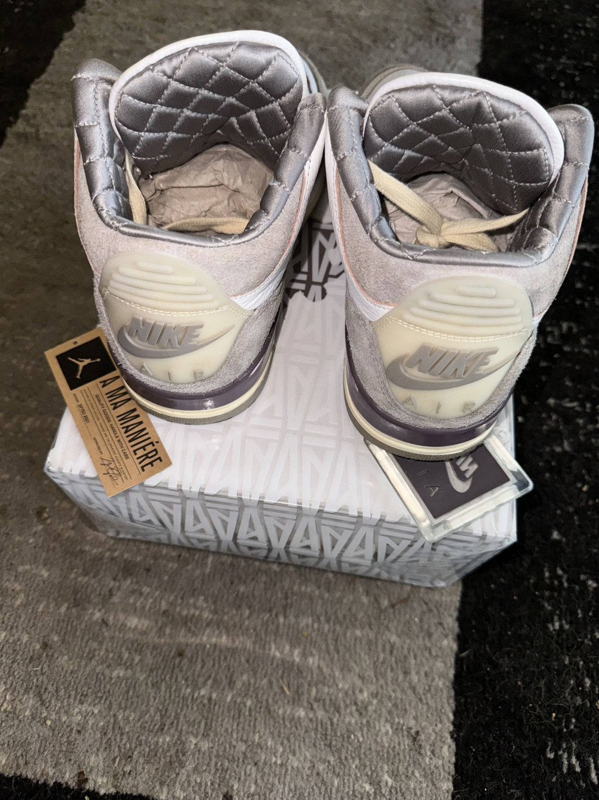 A Ma Maniere × Jordan Brand Jordan 3 a ma maniere Size US 8 / IT 38 - 3 Thumbnail
