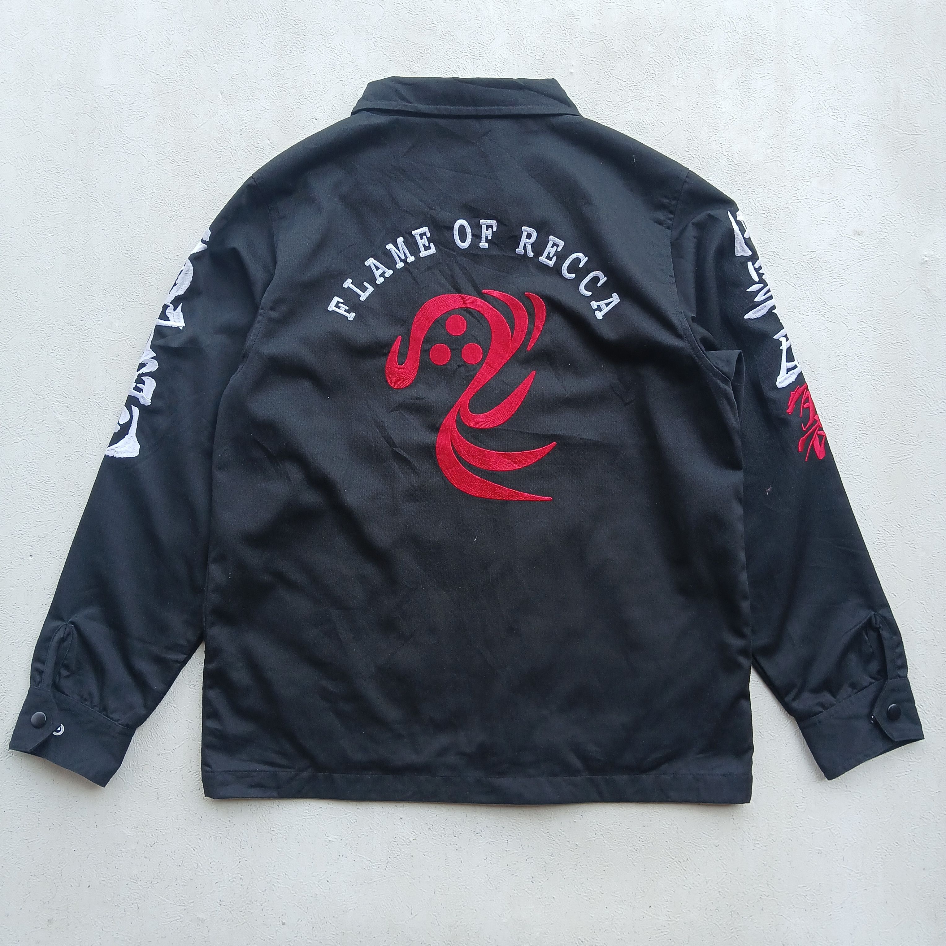 Anime Work jacket casual canvas anime flame of recca official Size US M / EU 48-50 / 2 - 1 Thumbnail