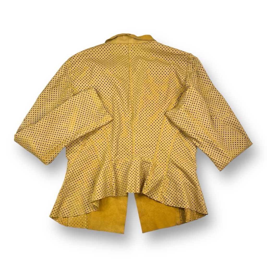 Other Brogden Lambs Leather Perforated Jacket Size Large Size L / US 10 / IT 46 - 4 Thumbnail