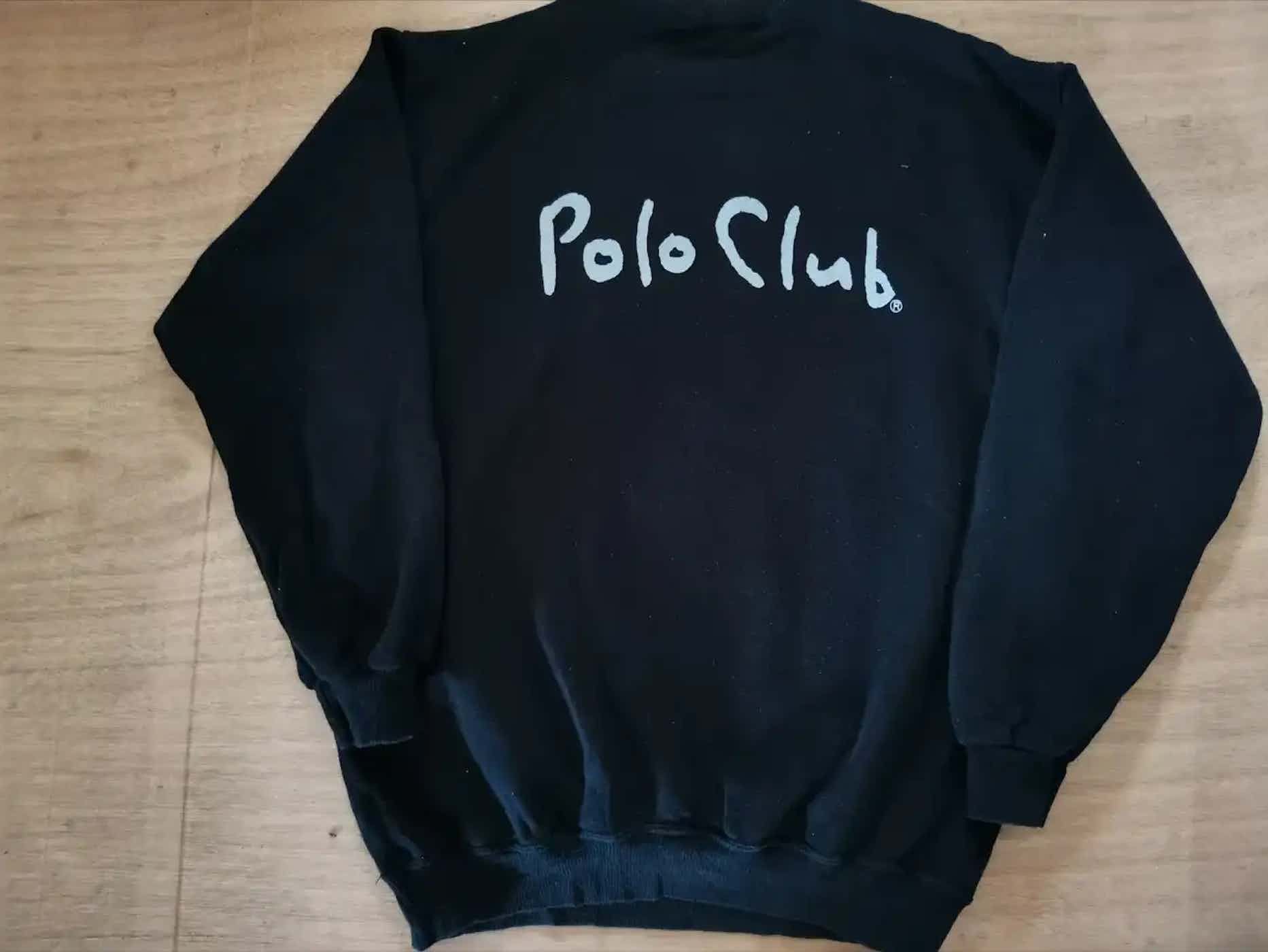 Vintage Vintage Polo Club Sweatshirt Size US L / EU 52-54 / 3 - 3 Thumbnail