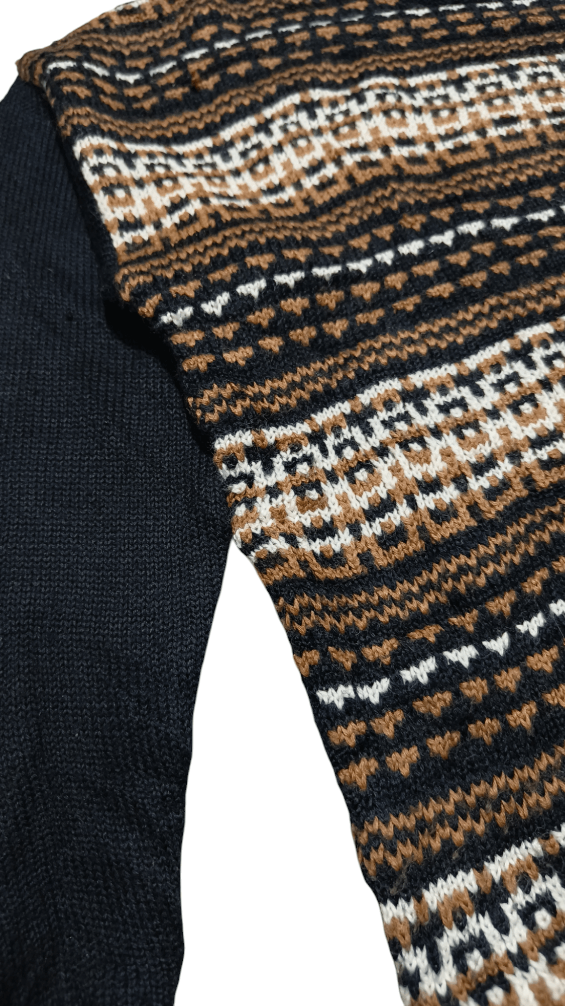 Other JENNIFER MOORE Ethnic Striped Motifs Knit Wool Sweater Size US M / EU 48-50 / 2 - 5 Thumbnail