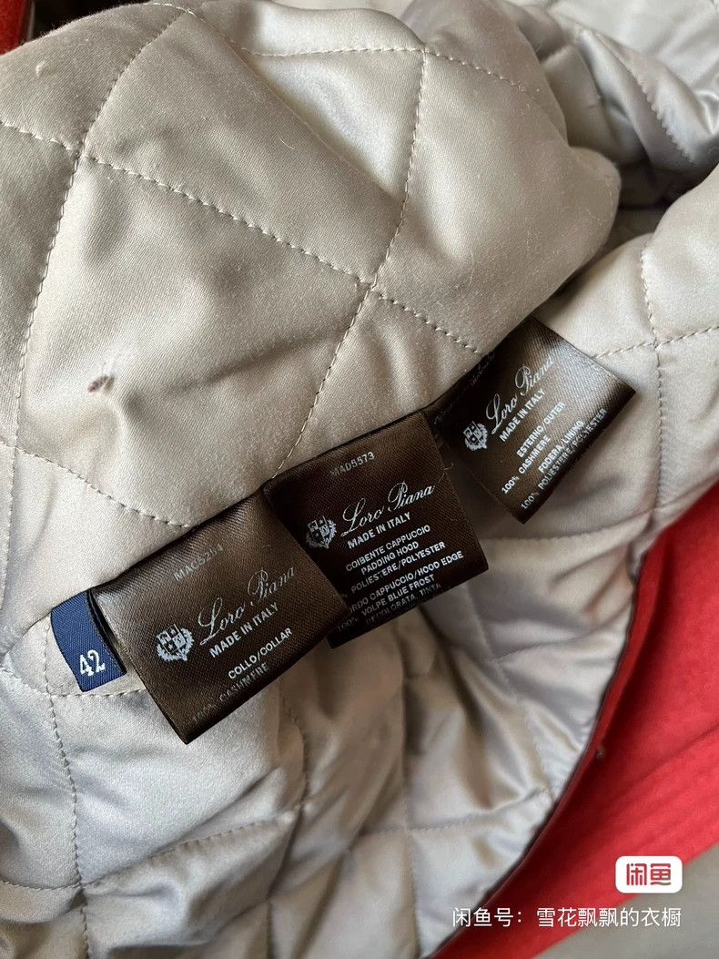 Loro Piana LORO PIANA Orange ice sheep wool coat Size M / US 6-8 / IT 42-44 - 6 Thumbnail