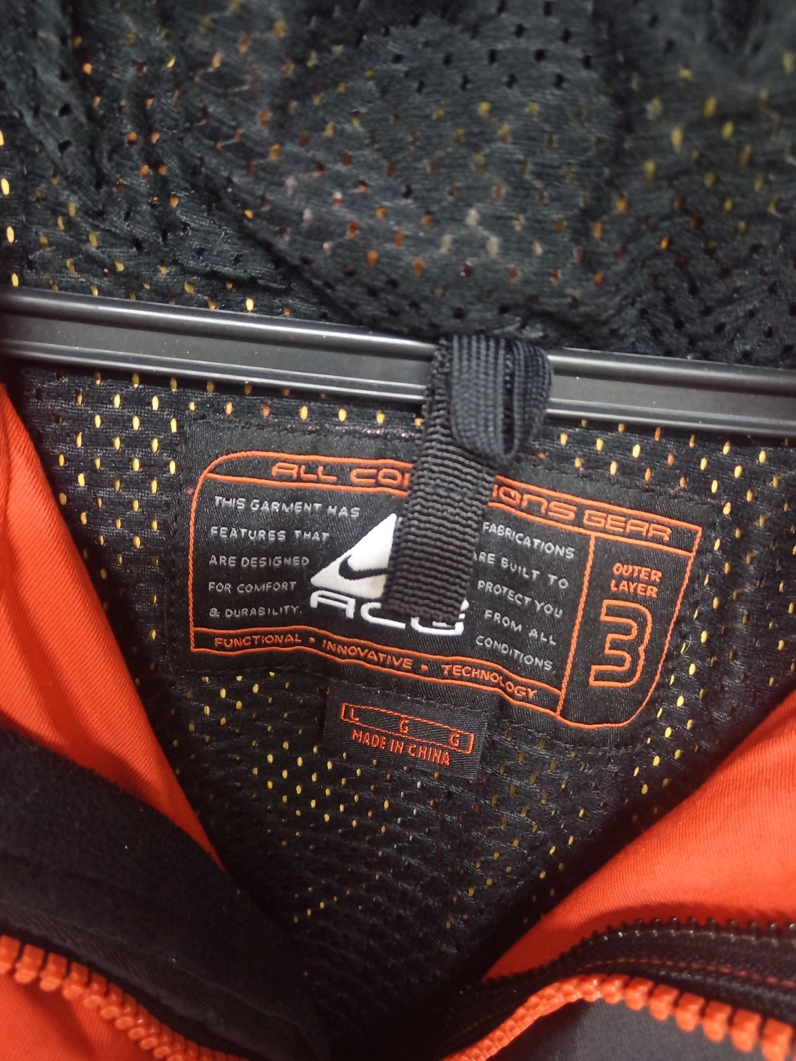 Nike ACG × Vintage Vintage 90s Nike ACG Gorpcore All Conditions Gear Jacket Size US L / EU 52-54 / 3 - 6 Thumbnail