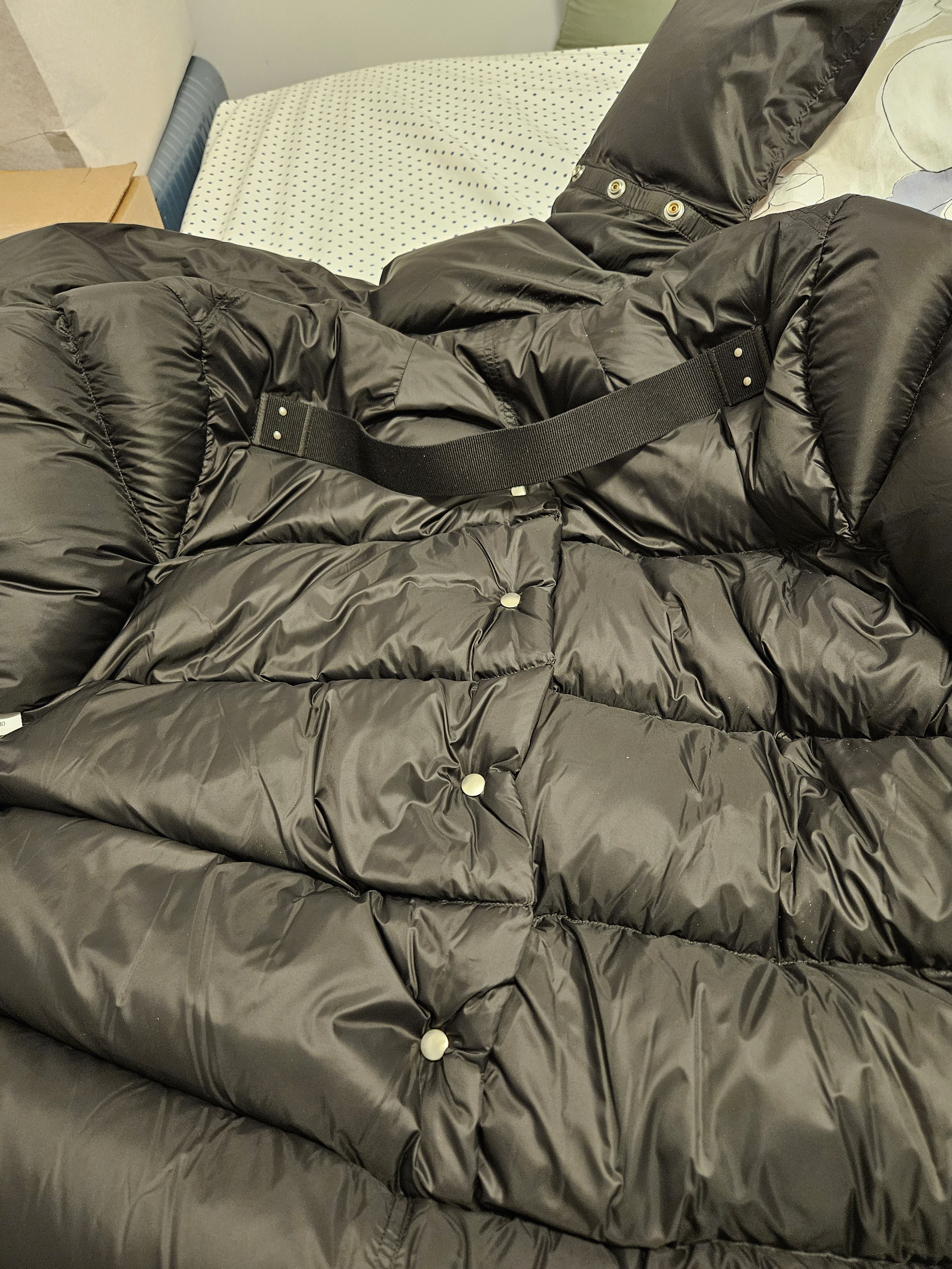 Rick Owens Mountain Stand Collar Down Puffer Jacket Size US M / EU 48-50 / 2 - 6 Thumbnail