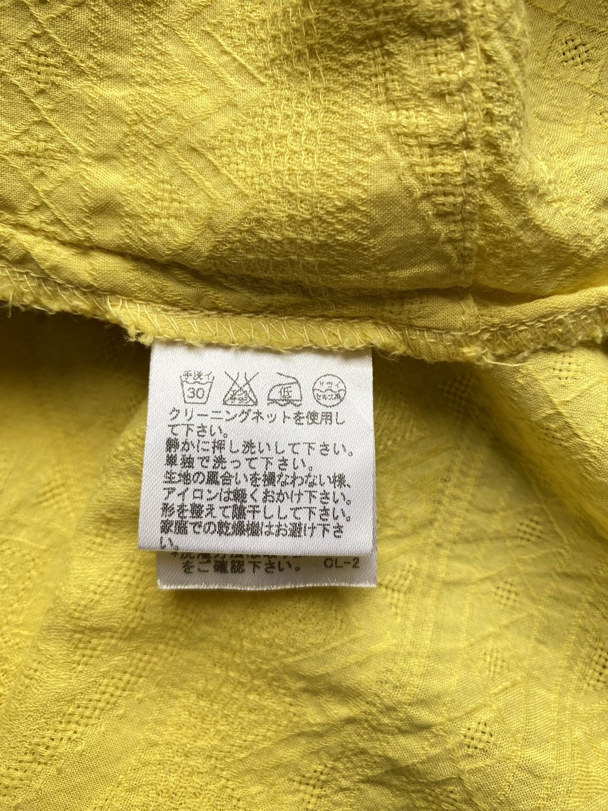 Issey Miyake Plantation Yellow Dress Size M / US 6-8 / IT 42-44 - 7 Thumbnail
