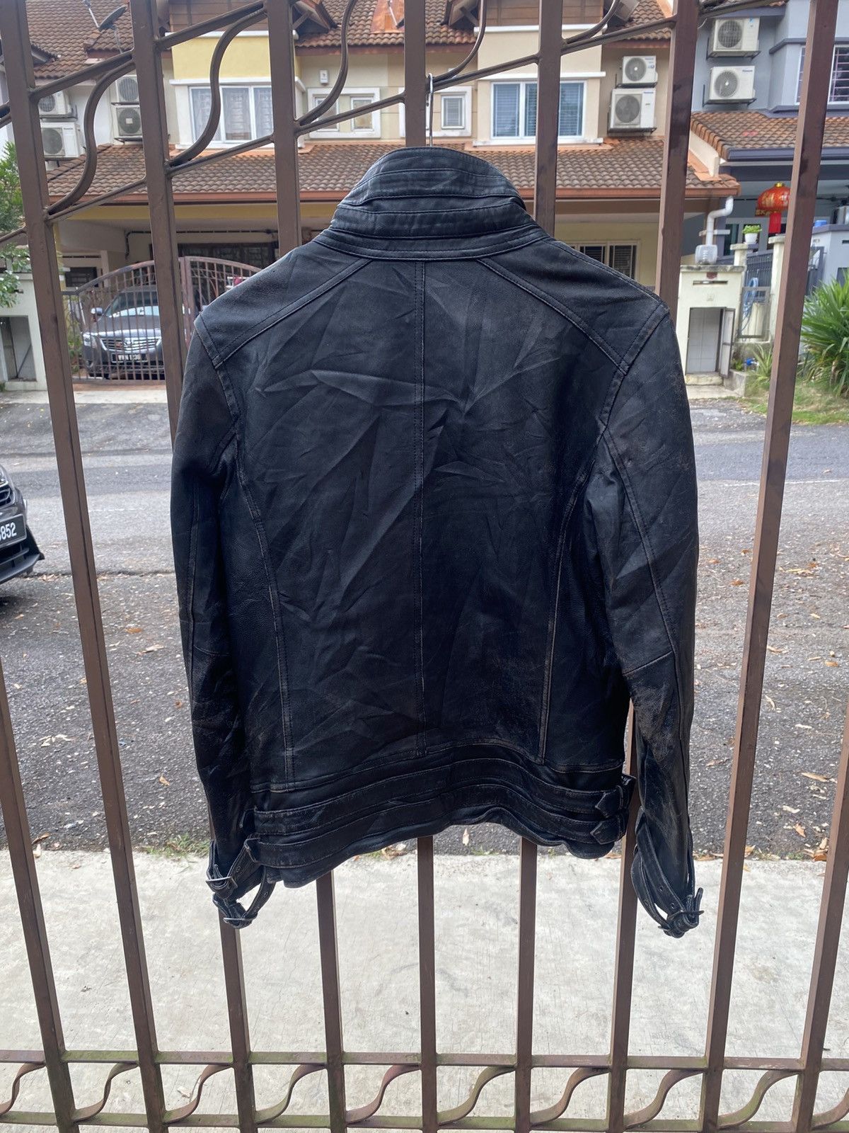 Genuine Leather Vintage 🔥Jack Rose Leather Riding Jacket Design Size US L / EU 52-54 / 3 - 2 Thumbnail