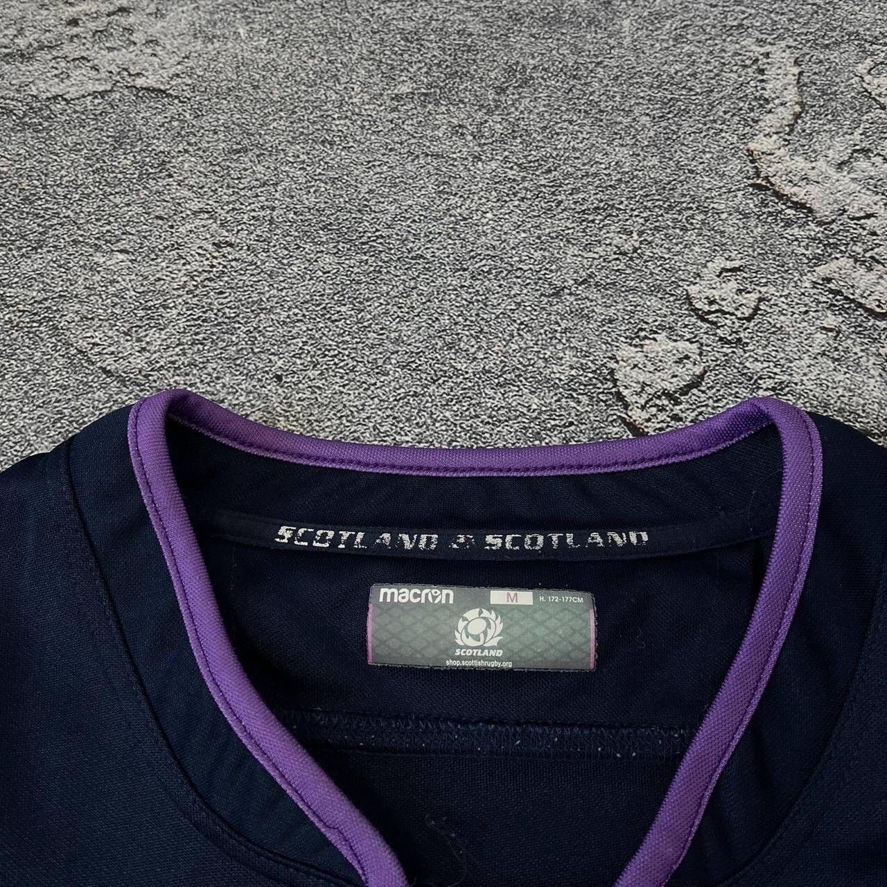 Vintage Scotland Rugby Home Jerser Macron 2017/2018 Size M Size US M / EU 48-50 / 2 - 5 Thumbnail