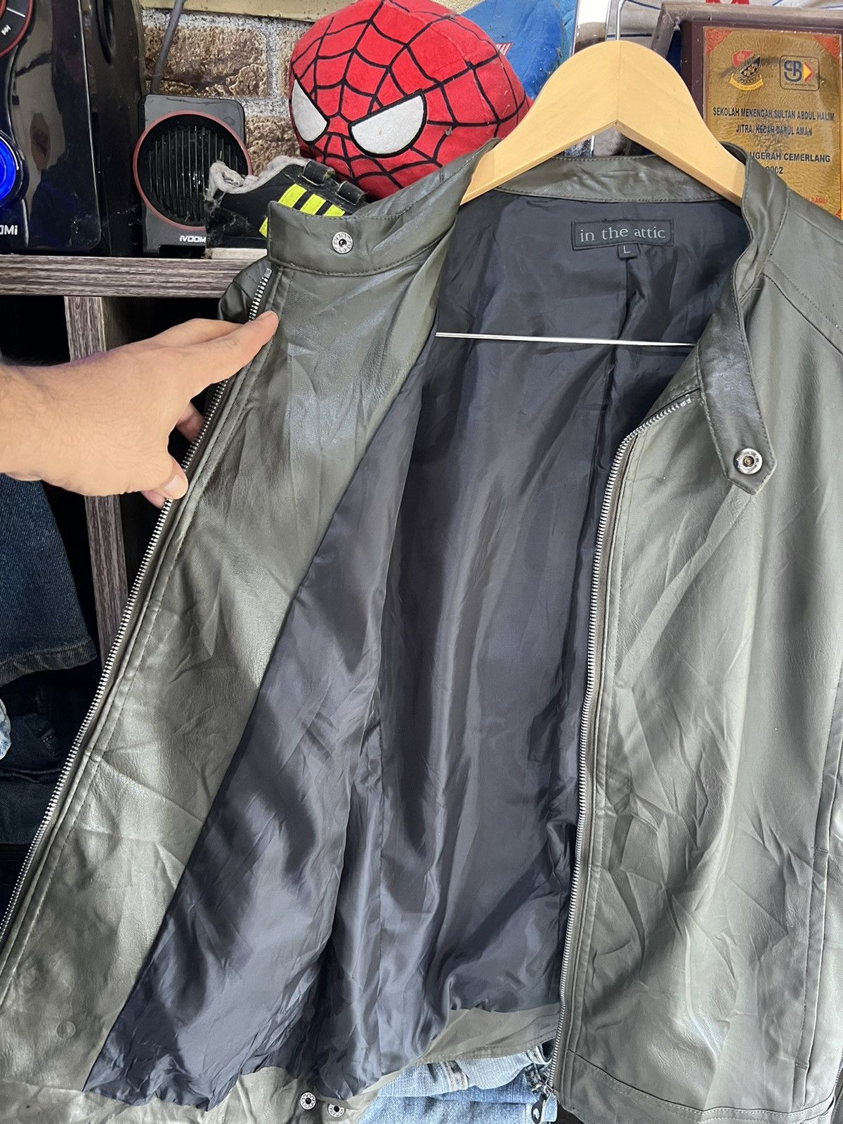 In The Attic 🔥In The Attic Synthetic Leather Jacket Size US S / EU 44-46 / 1 - 10 Thumbnail