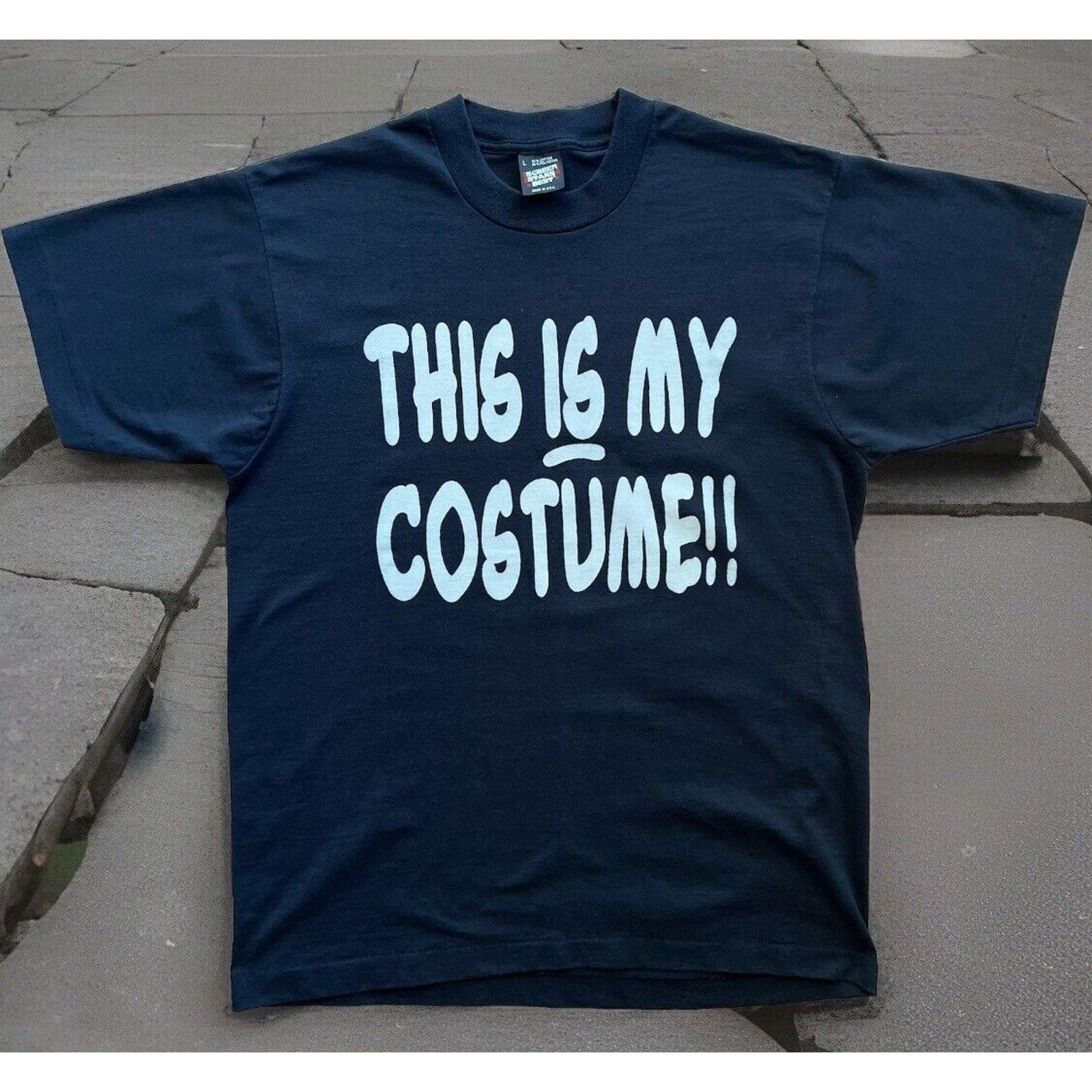 Vintage Vintage Halloween Shirt Large Black 80s Screen Stars Size US L / EU 52-54 / 3 - 1 Thumbnail