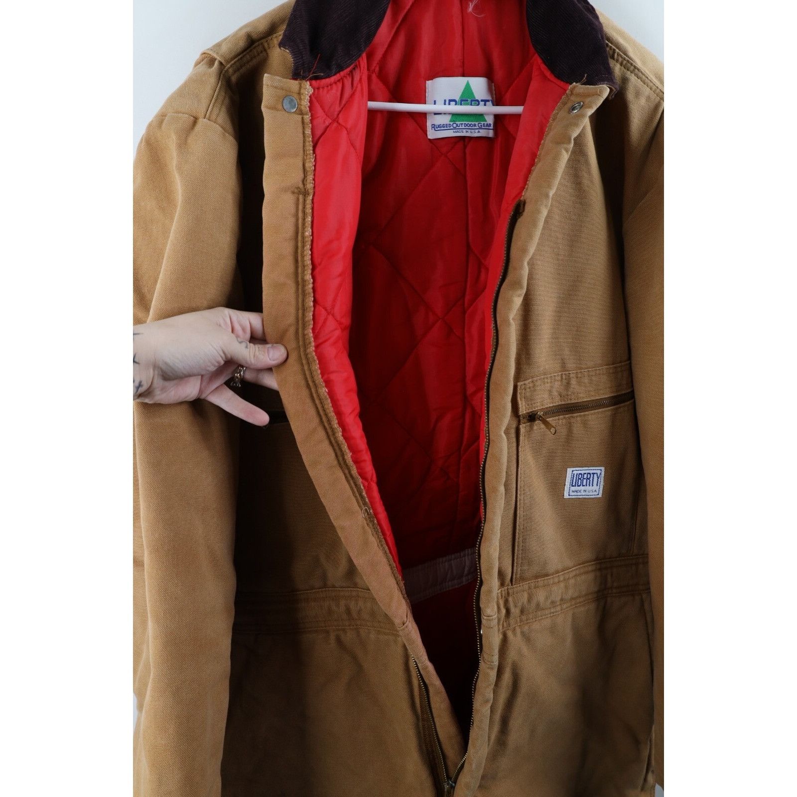 Vintage Vintage 90s Streetwear Quilted Canvas Coveralls Size US 36 / EU 52 - 13 Thumbnail