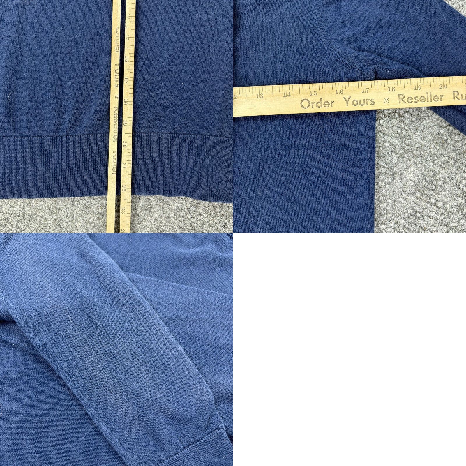 Vineyard Vines Vineyard Vines Sweater Womens XS Navy Blue V-Neck Cotton Logo Whale Size XS / US 0-2 / IT 36-38 - 8 Thumbnail