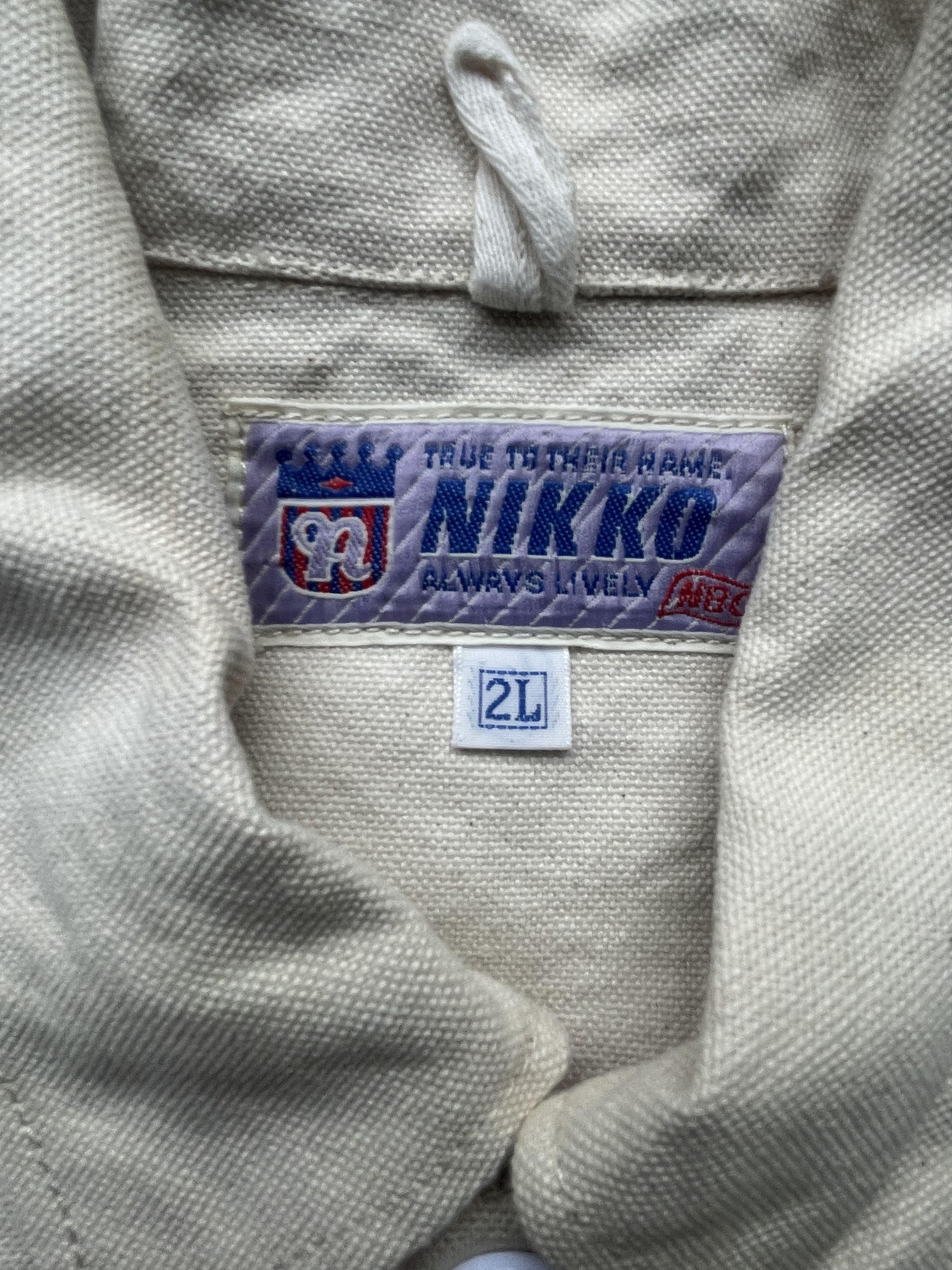 Japanese Brand Vintage Nikko Kanvas Work Jacket Size US XL / EU 56 / 4 - 8 Thumbnail