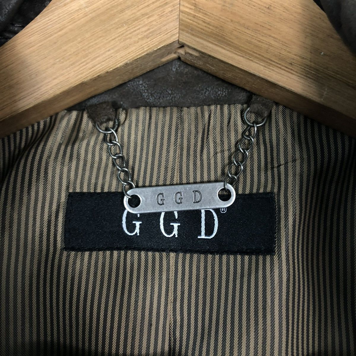 Japanese Brand 🔥VINTAGE CROPPED GENUINE LEATHER JACKET GGD ISSEY MIYAKE Size US M / EU 48-50 / 2 - 20 Thumbnail