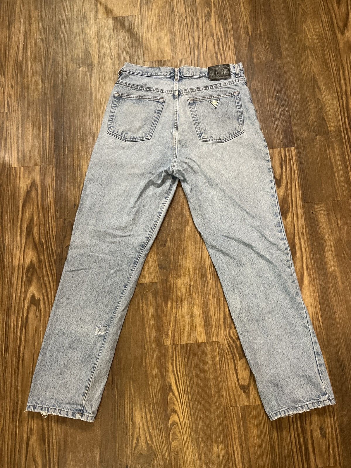 Guess Vintage Guess Straight Leg Jeans Size US 32 / EU 48 - 3 Thumbnail