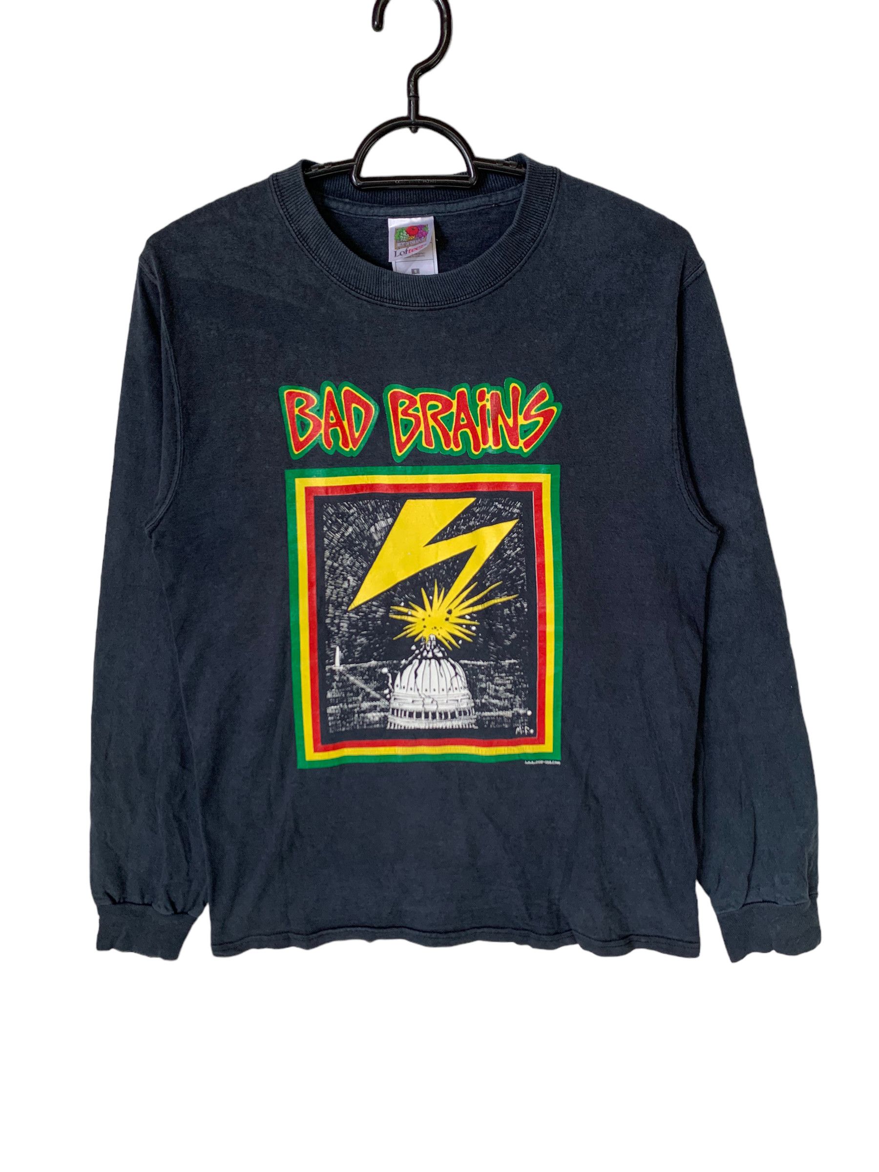Bad brains hardcore punk ROIR promo vintage longsleeve shirt