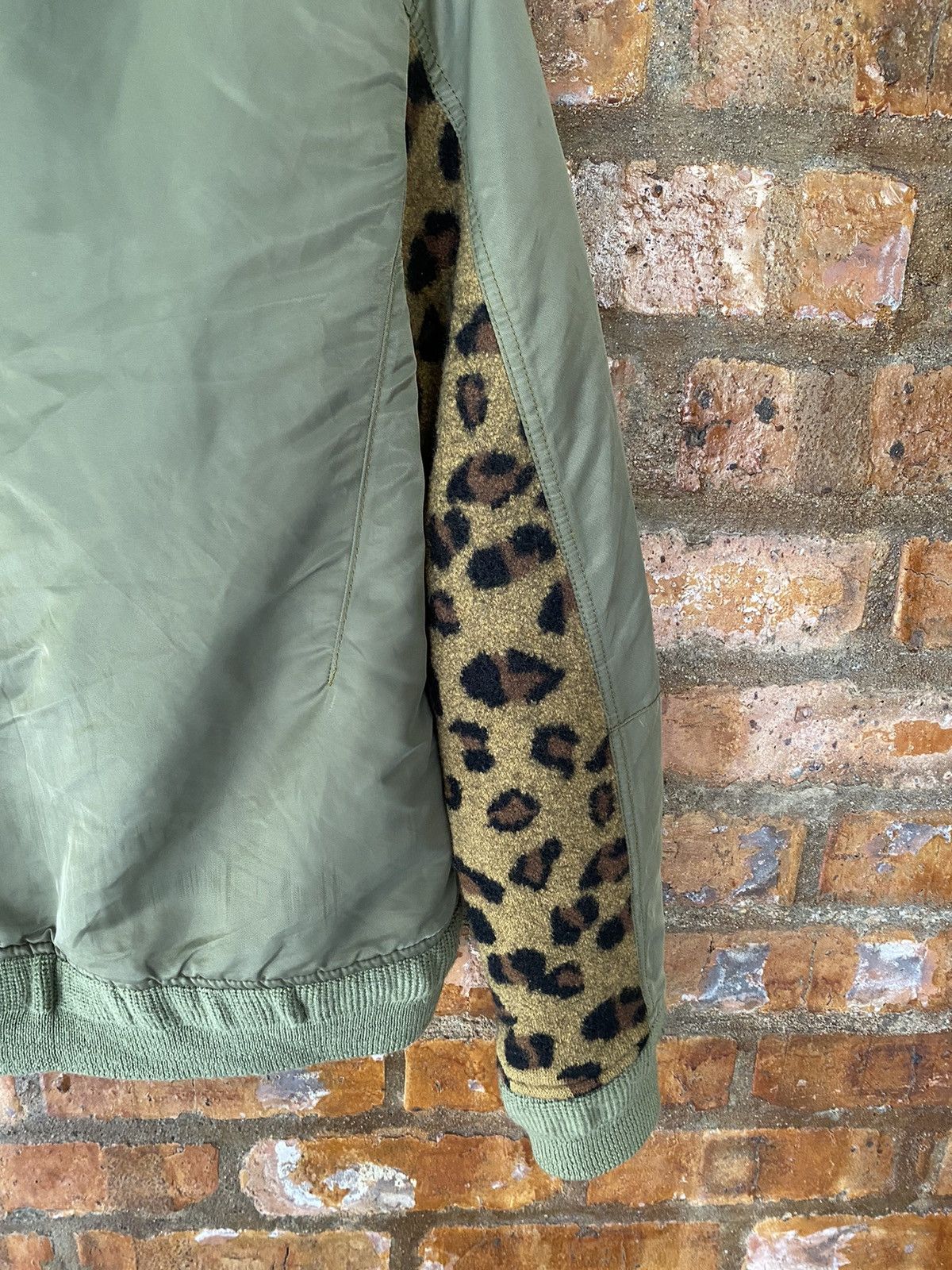 Japanese Brand ARMED Japan Hybrid MA-1 Bomber Talon Jacket Size US S / EU 44-46 / 1 - 15 Thumbnail