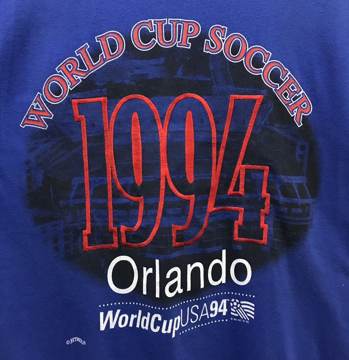 Nutmeg × Vintage Vintage Nutmeg Mill World Cup Soccer 1994 Orlando Shirt Size US M / EU 48-50 / 2 - 3 Thumbnail