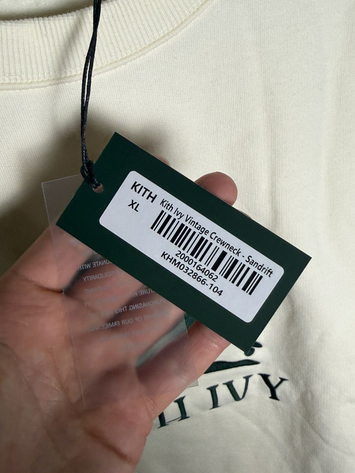 Kith Kith Ivy Vintage Crewneck Sandrift Size US XL / EU 56 / 4 - 5 Thumbnail