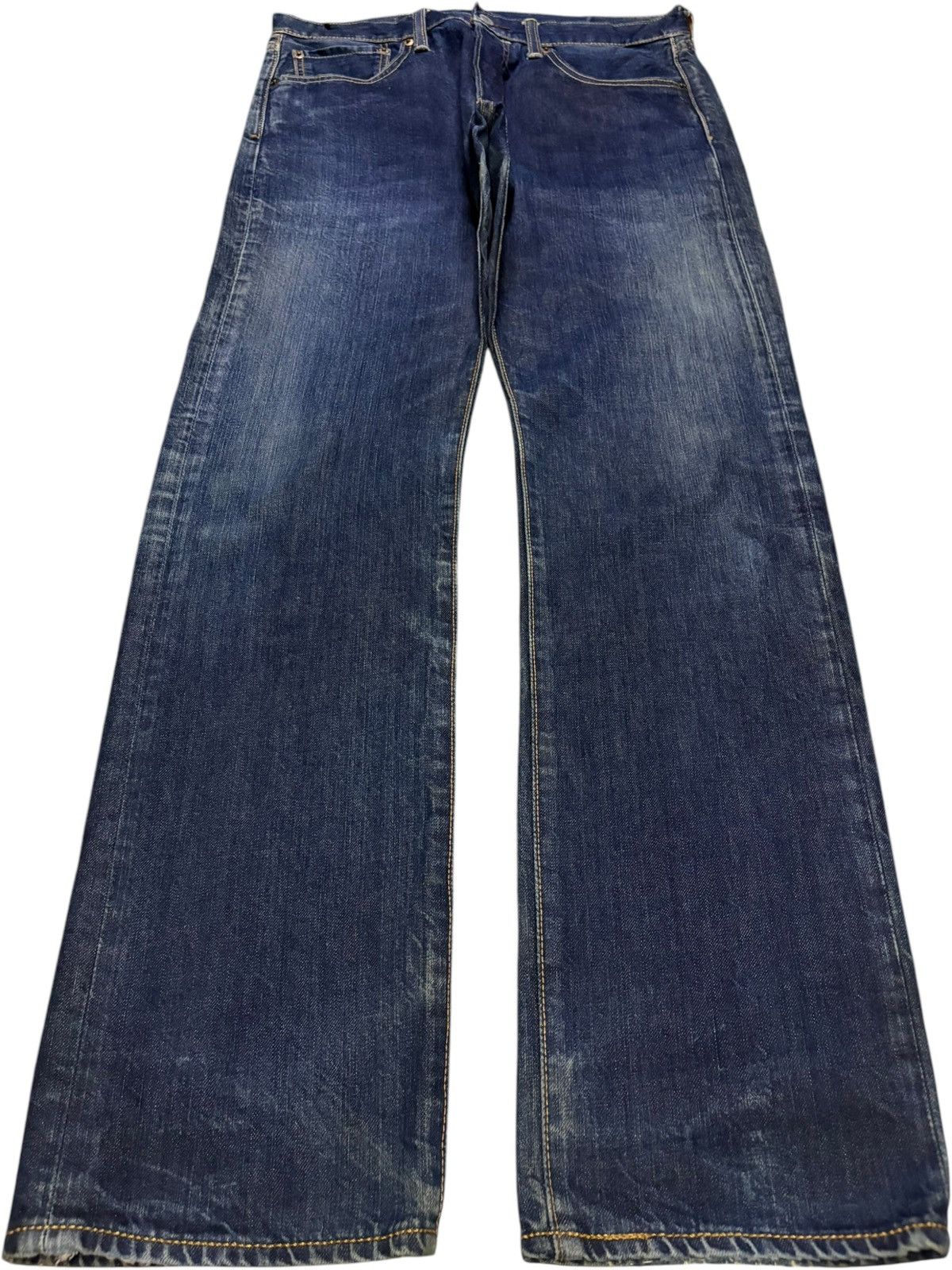 Levi's Vintage Y2k Levis 501 Blue Wash Loose Jeans Size US 32 / EU 48 - 1 Thumbnail