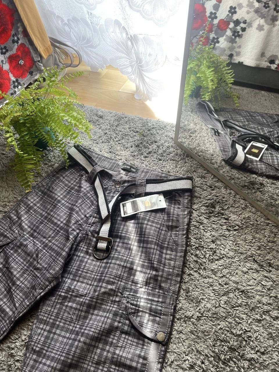 G-Star × Vintage G-Star Raw Shorts Streetwear Vintage Archive Logo Rare Y2k Size US 32 / EU 48 - 4 Thumbnail