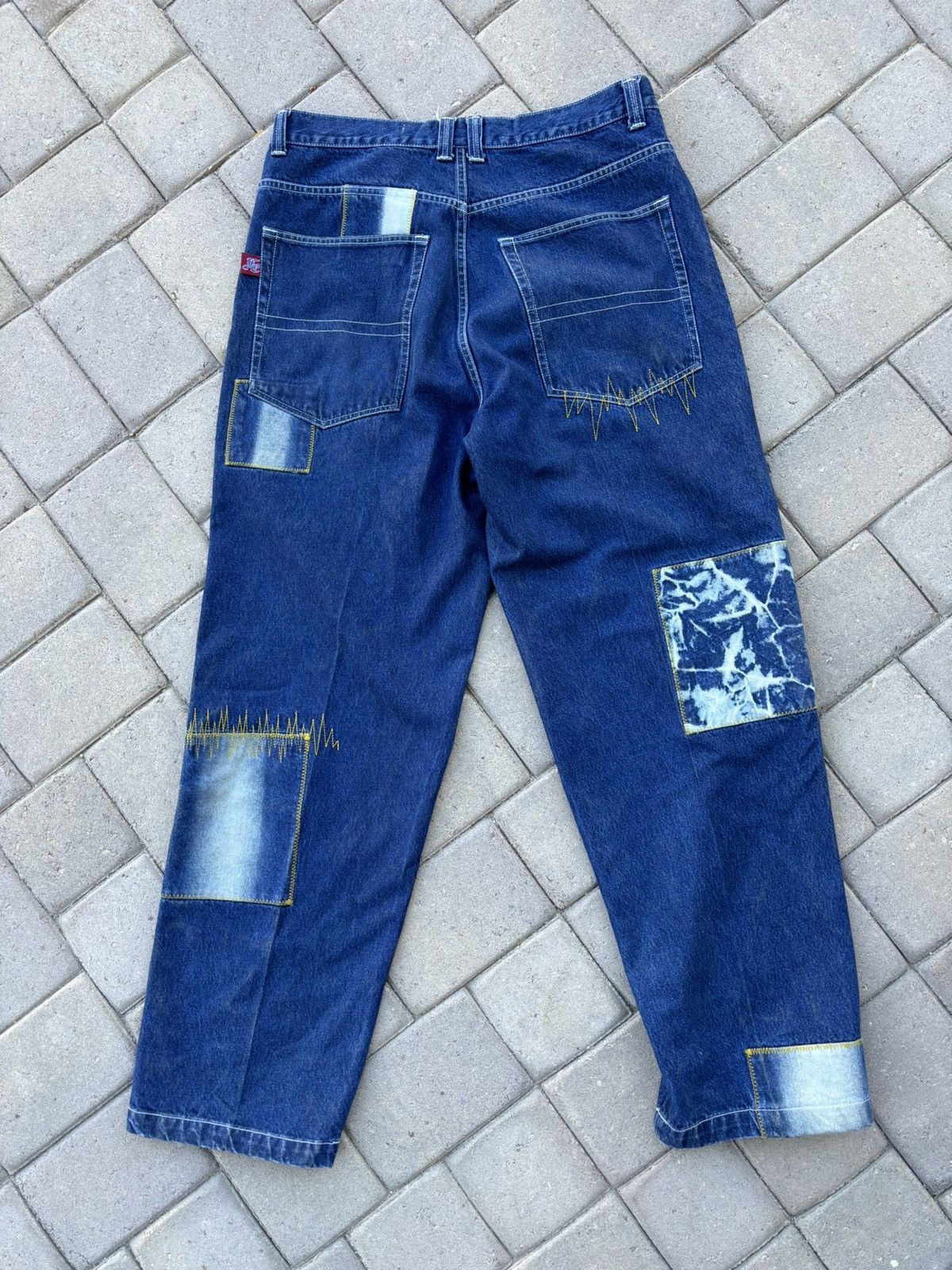 Vintage Vintage 48 Jeans Co Baggy JNCO Style Jeans Size US 38 / EU 54 - 3 Thumbnail