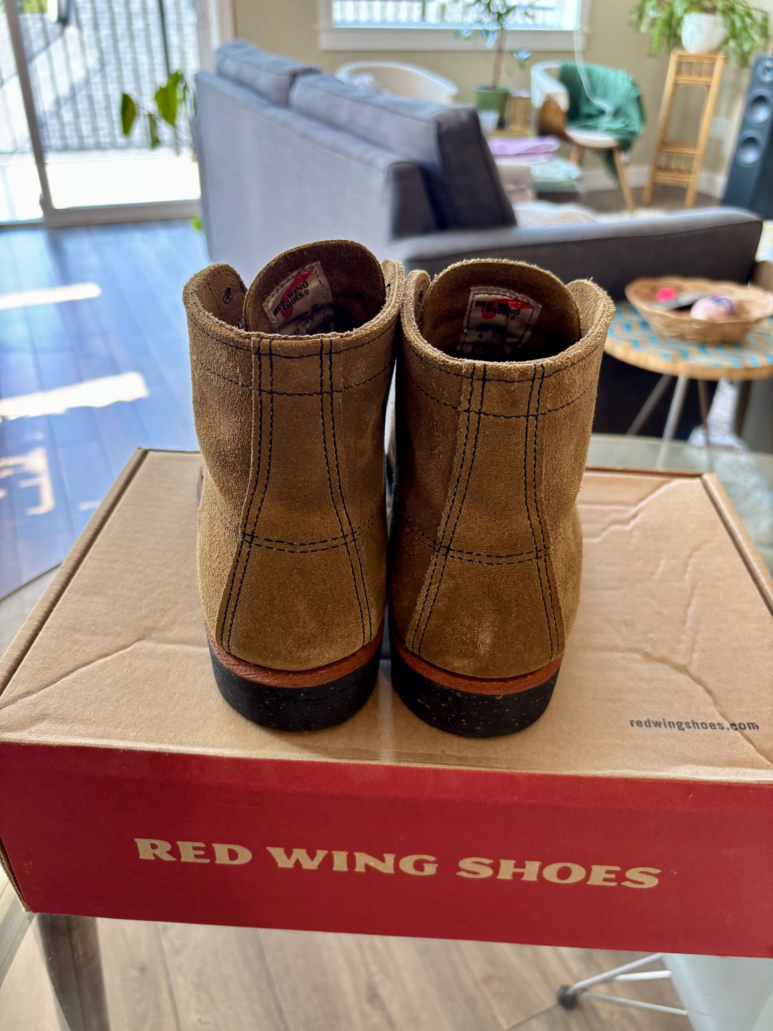 Red Wing Red Wing 8062 Merchant Boots – Olive Mohave Size US 9 / EU 42 - 3 Thumbnail