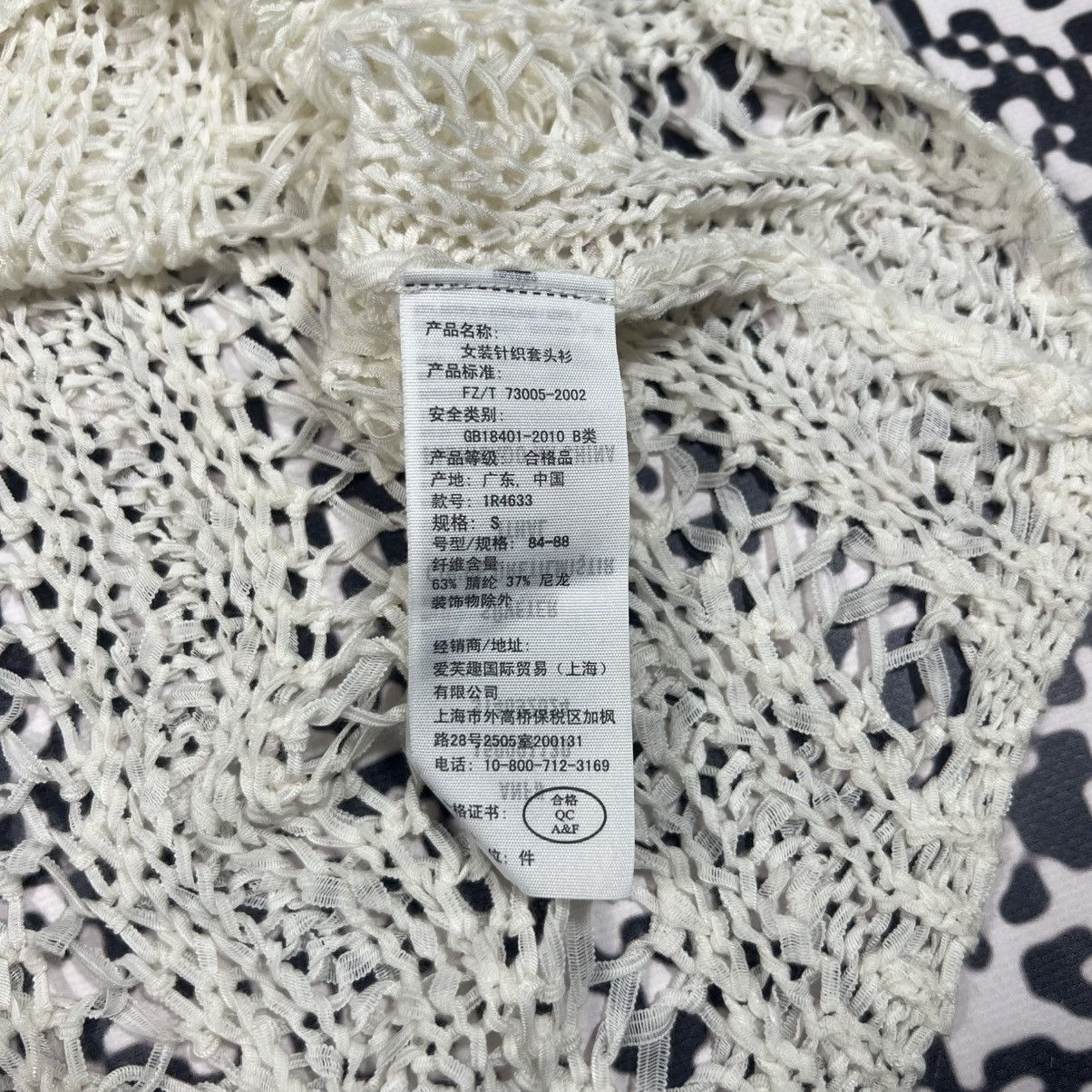 Abercrombie & Fitch Vintage Y2K Abercrombie Fitch Mesh Sexy Japanese Tank Top Size S / US 4 / IT 40 - 13 Thumbnail