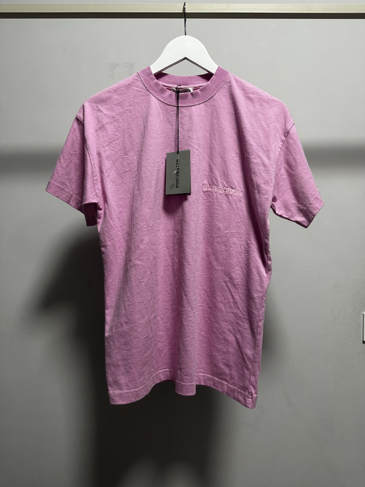 Balenciaga backflip logo t shirt
