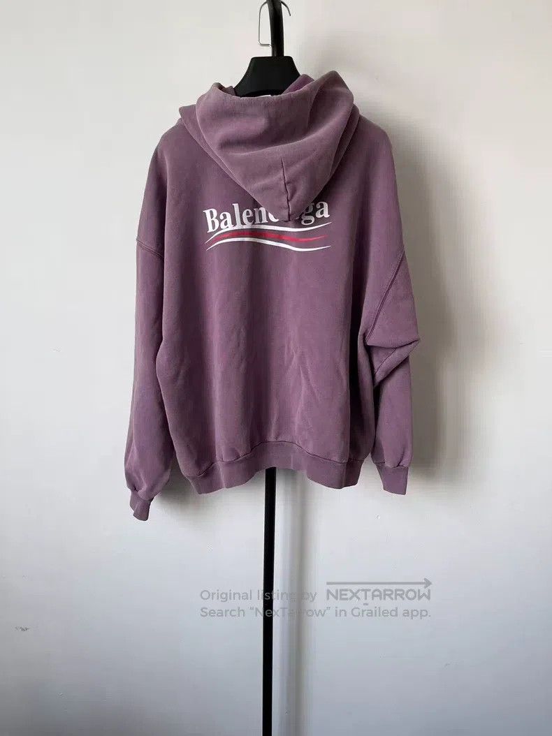 Balenciaga Balenciaga Hooded Alphabet Pullover Long Sleeve Sweatshirt Size US M / EU 48-50 / 2 - 2 Thumbnail