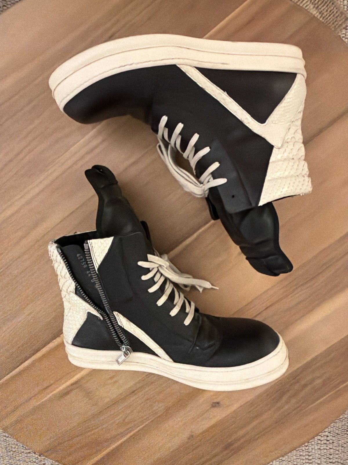 Rick Owens Rick Owens Python Geobasket | Grailed