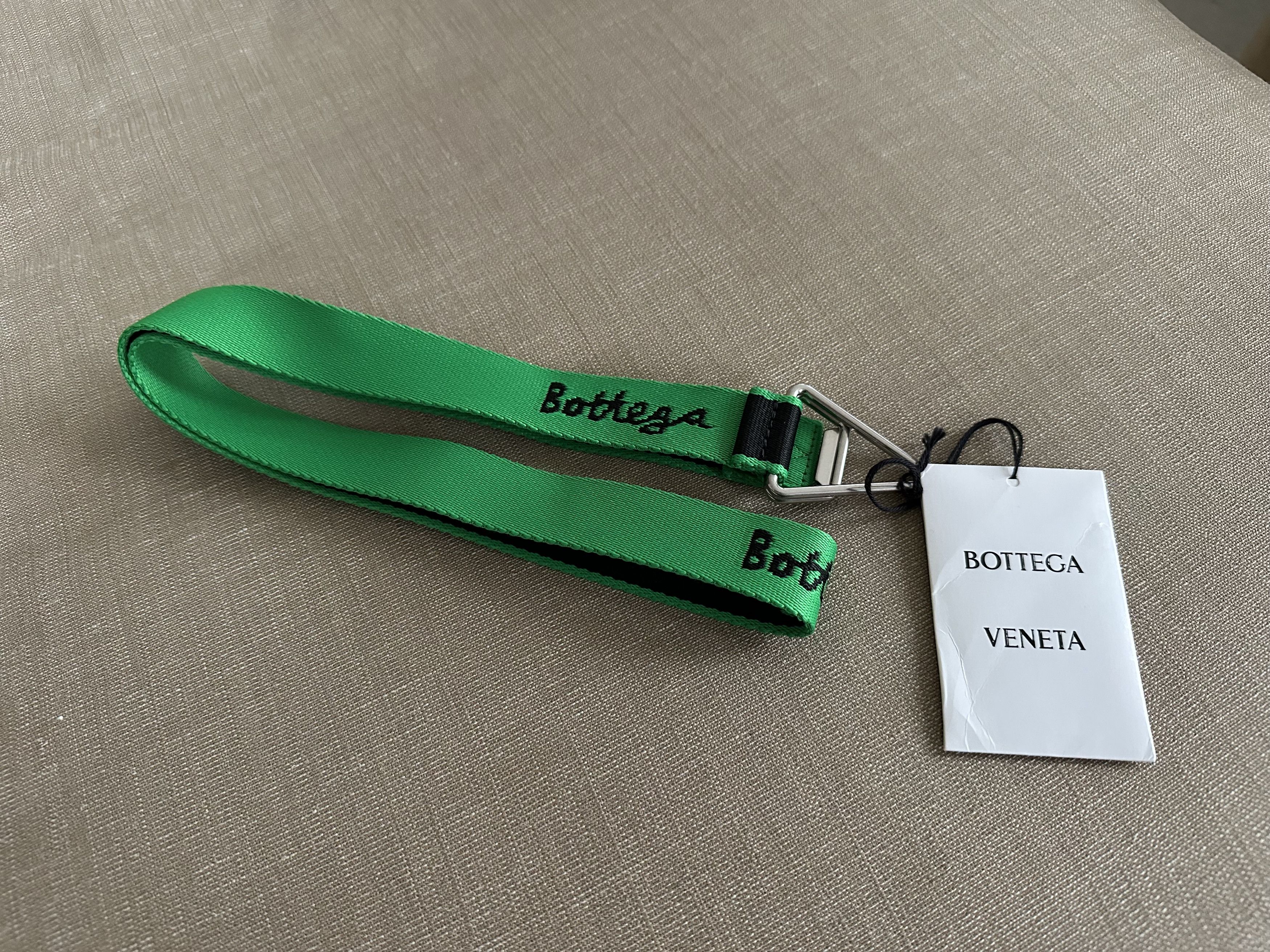 Bottega Veneta Bottega Veneta Reversible Black and Green Belt Size ONE SIZE - 3 Thumbnail