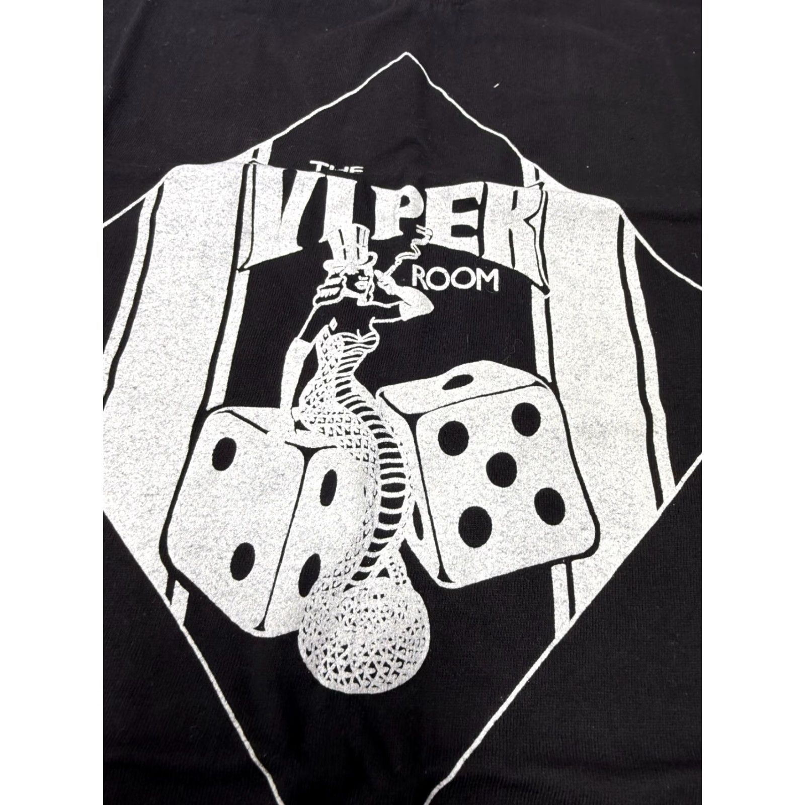 Hanes VINTAGE The Viper Room Hollywood Bar Club T Shirt Hanes Unisex Adult Medium Black 90s Johnny Depp Mens Womens Size US M / EU 48-50 / 2 - 3 Thumbnail
