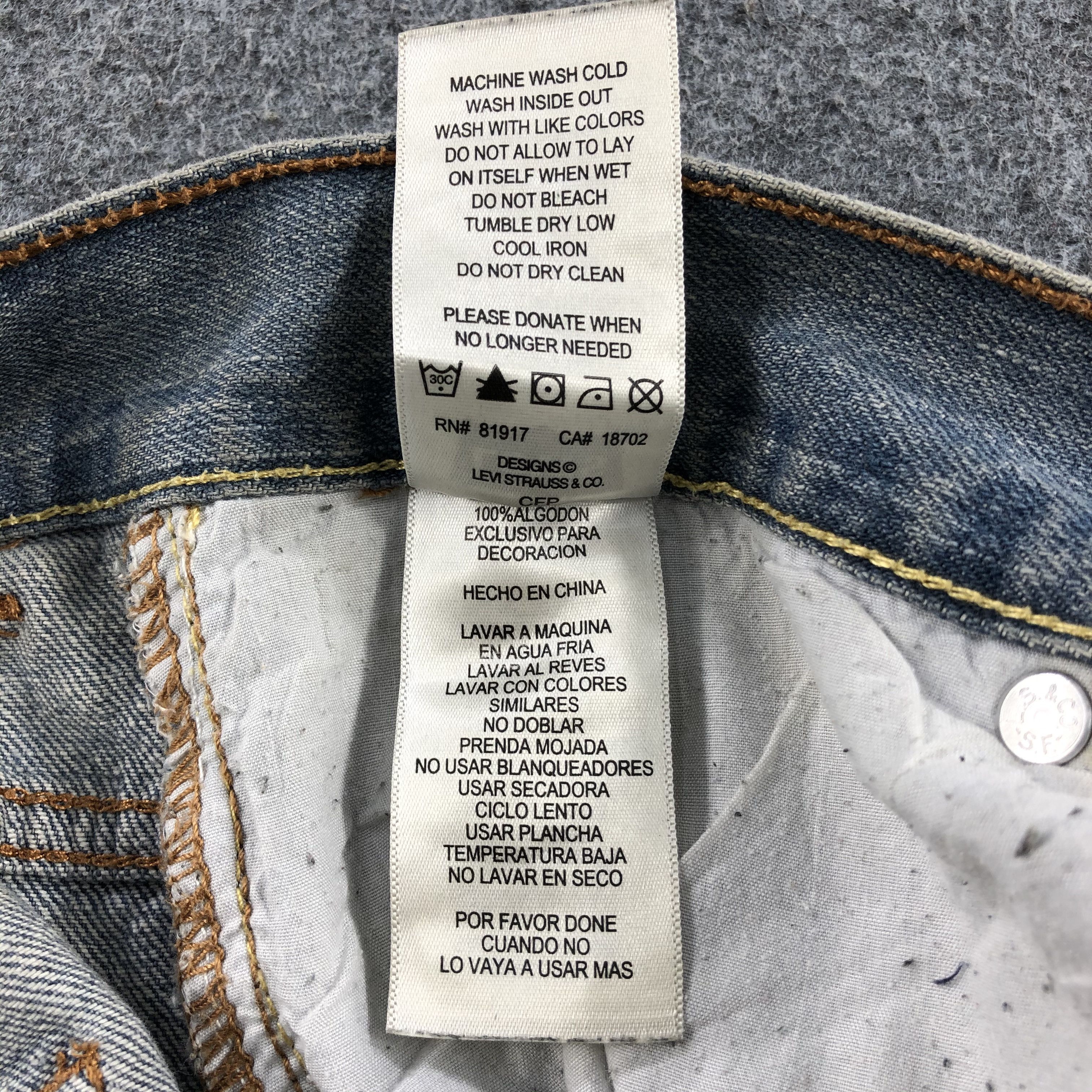 Levi's Vintage Levis 550 Earth Tone Jeans-J1505 Size US 36 / EU 52 - 10 Thumbnail
