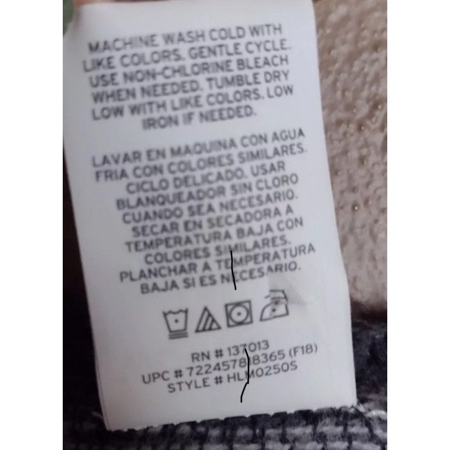 Woolrich Woolen Mills Woolrich Charcoal Star Patterned Reversible Wool Blend Ponch Size ONE SIZE - 7 Thumbnail