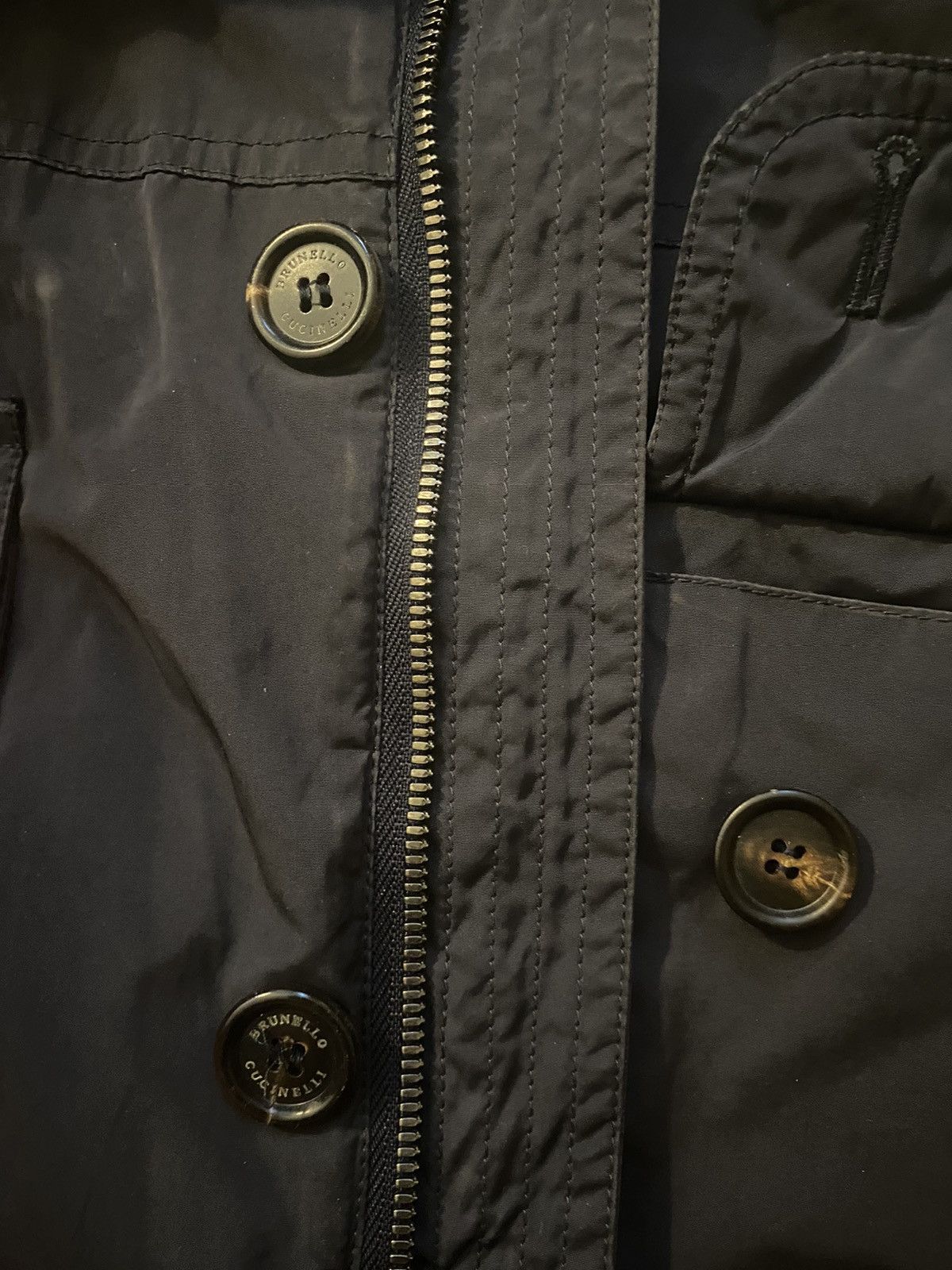 Brunello Cucinelli Nylon/Polyester Brunello Cucinelli Field Jacket Size US M / EU 48-50 / 2 - 10 Thumbnail