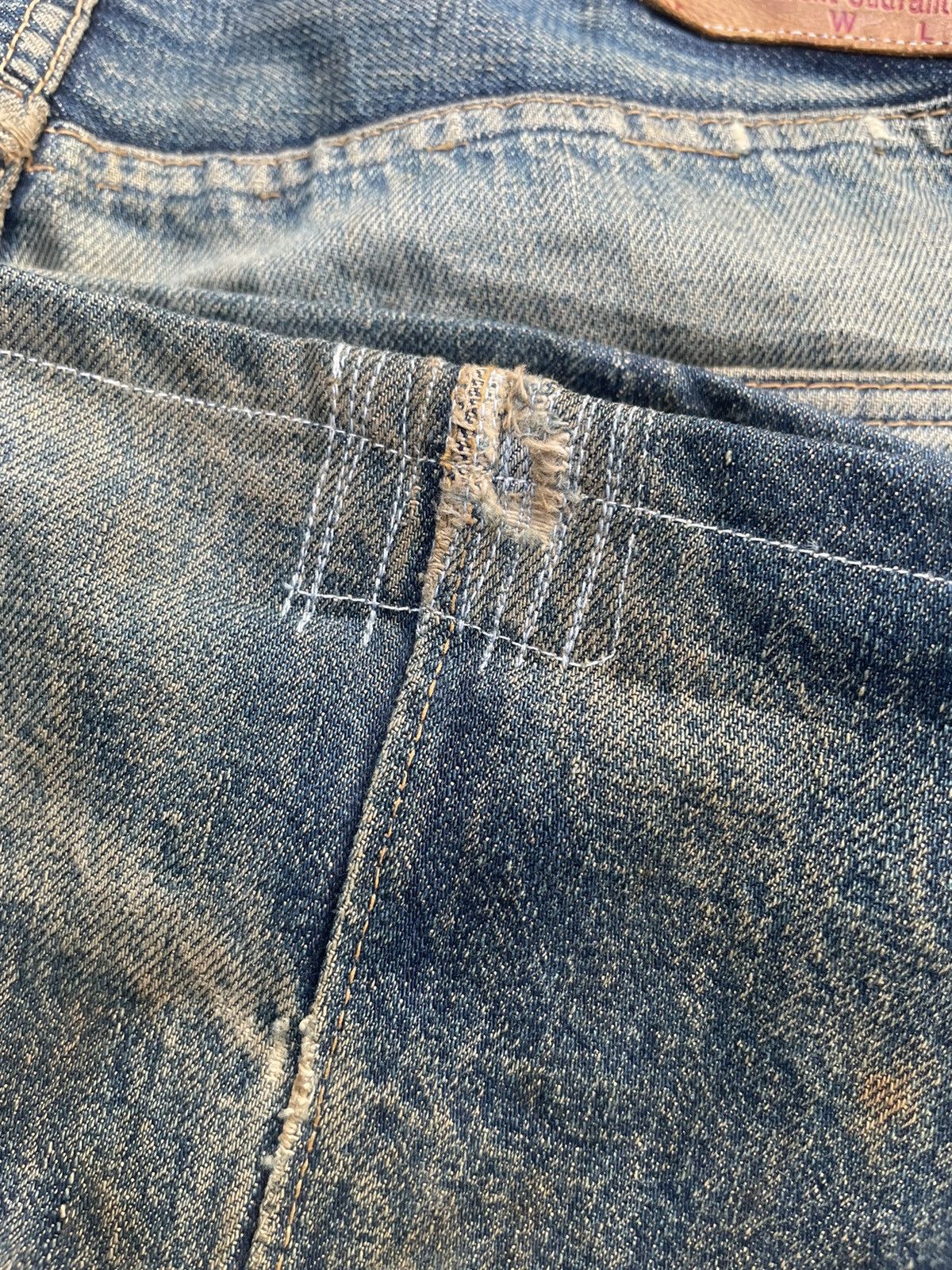 Japanese Brand × Vintage Vintage Gleem Selvedge Distresed Denim Size US 34 / EU 50 - 14 Thumbnail