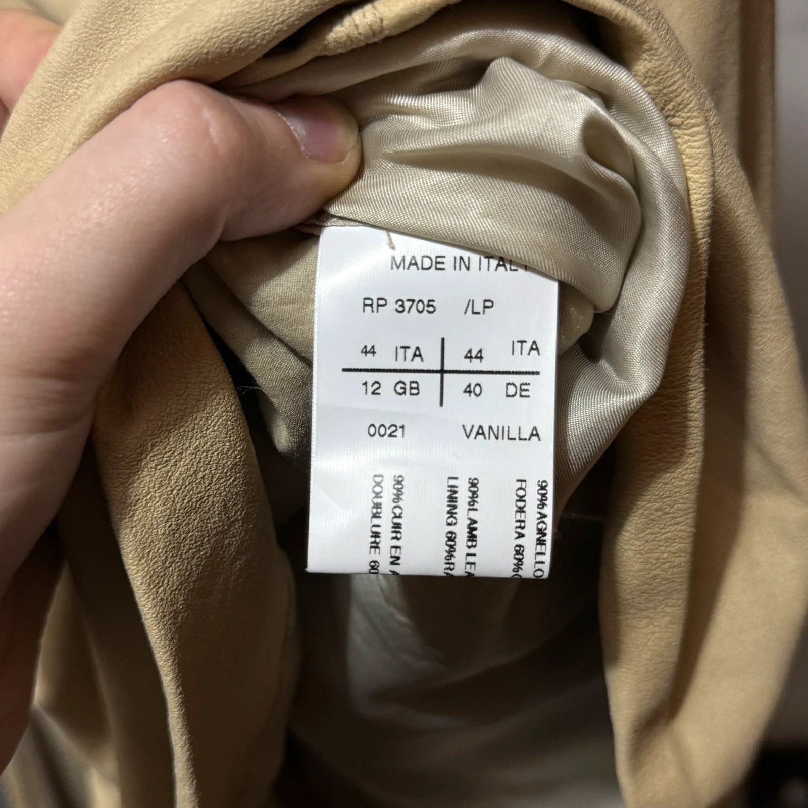 Rick Owens F/W 2010 Rick owens lamb skin side zip leather jacket Size M / US 6-8 / IT 42-44 - 7 Thumbnail