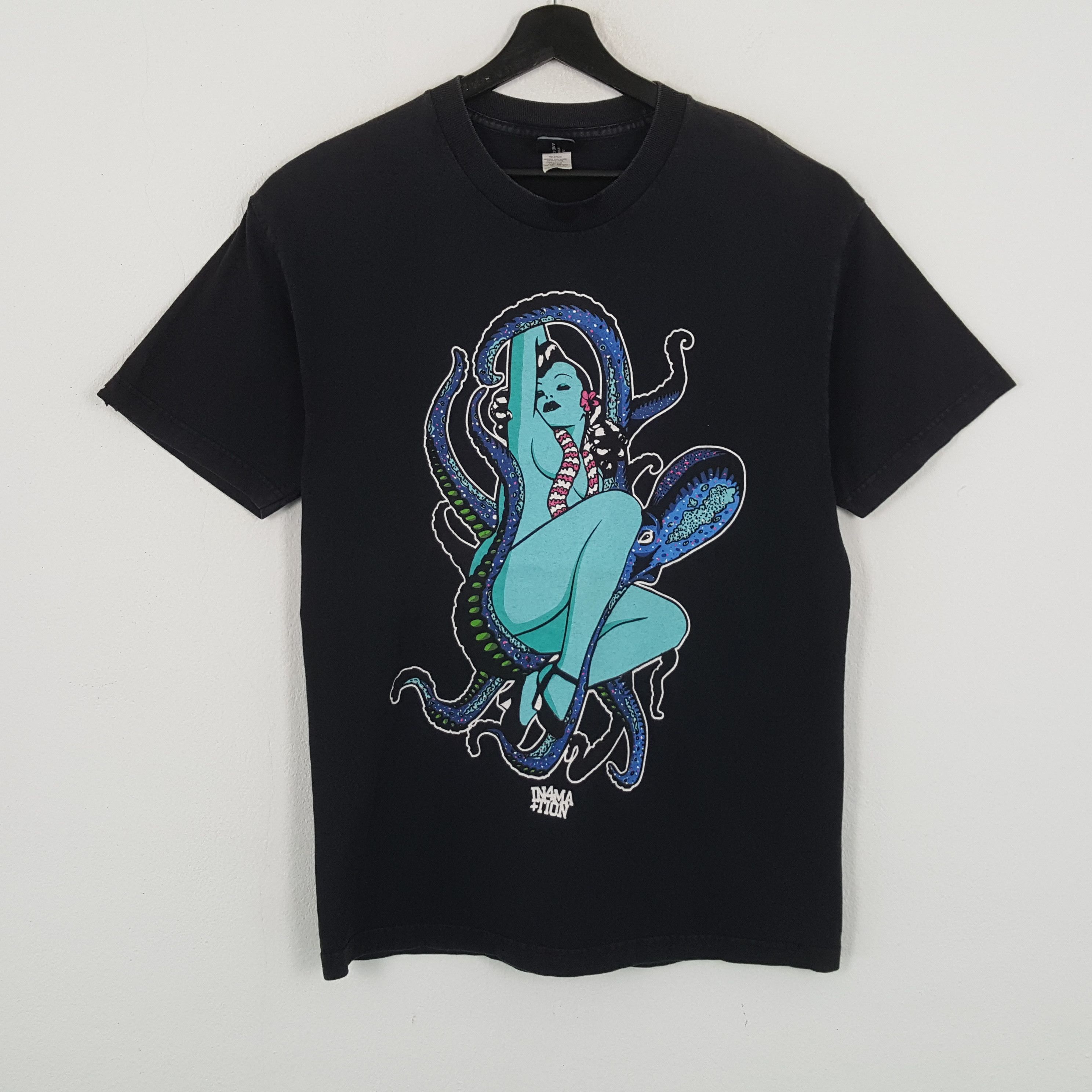 Vintage IN4MATION Streetwear Skateboard Style Tshirt Size US M / EU 48-50 / 2 - 1 Thumbnail